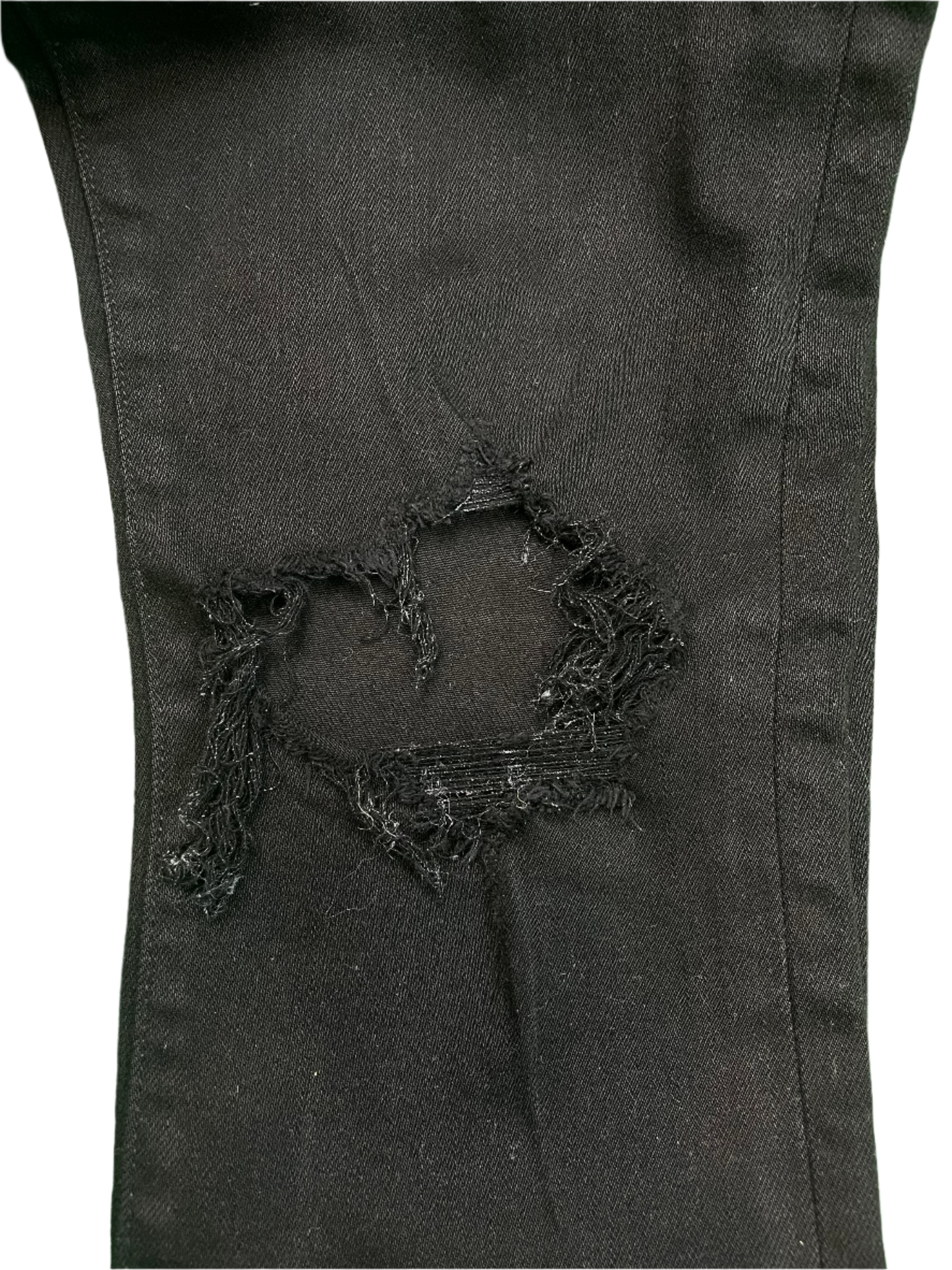 Amiri Stack Denim Black Jeans