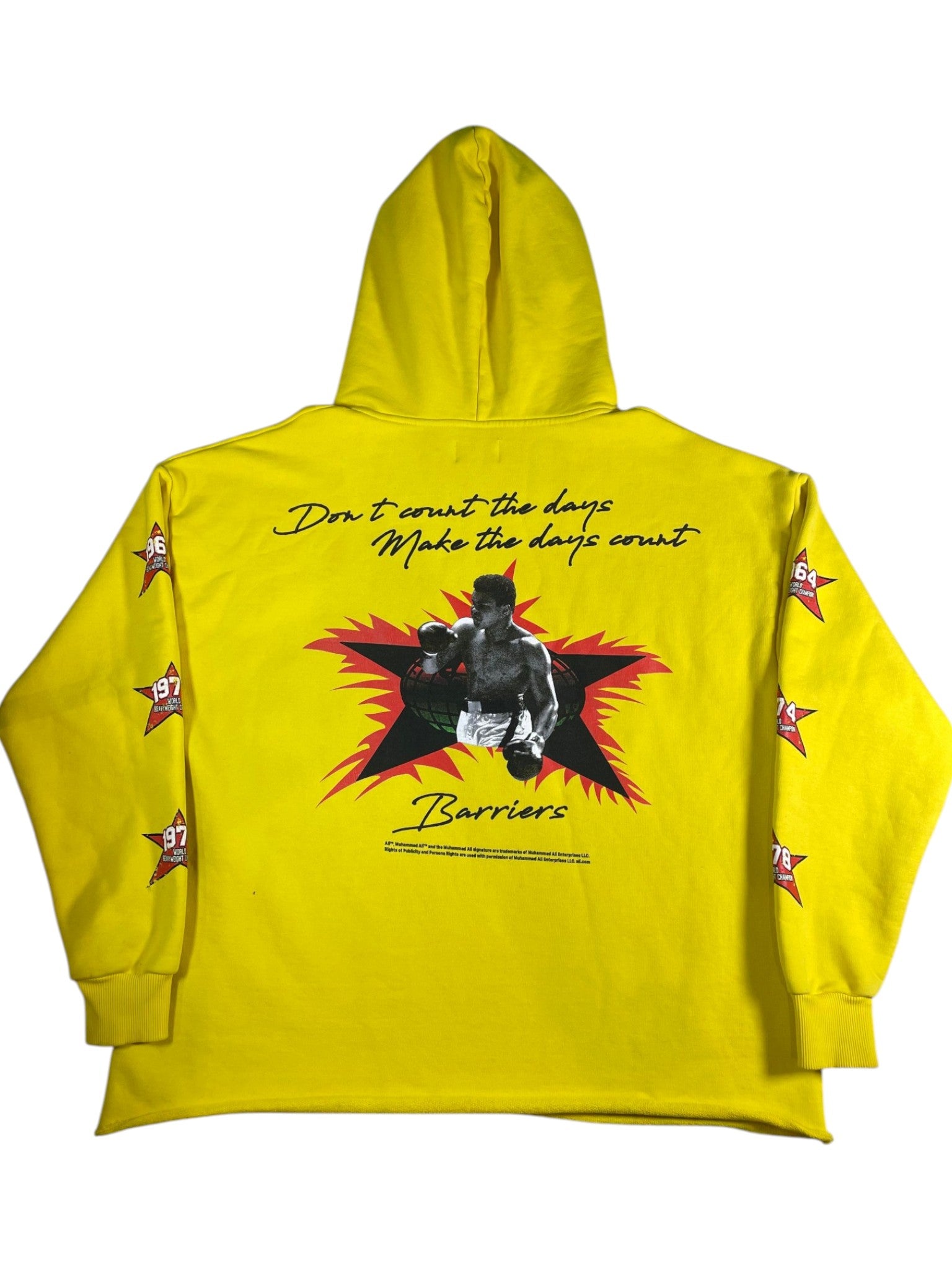 Barriers ALI Yellow Hoodie