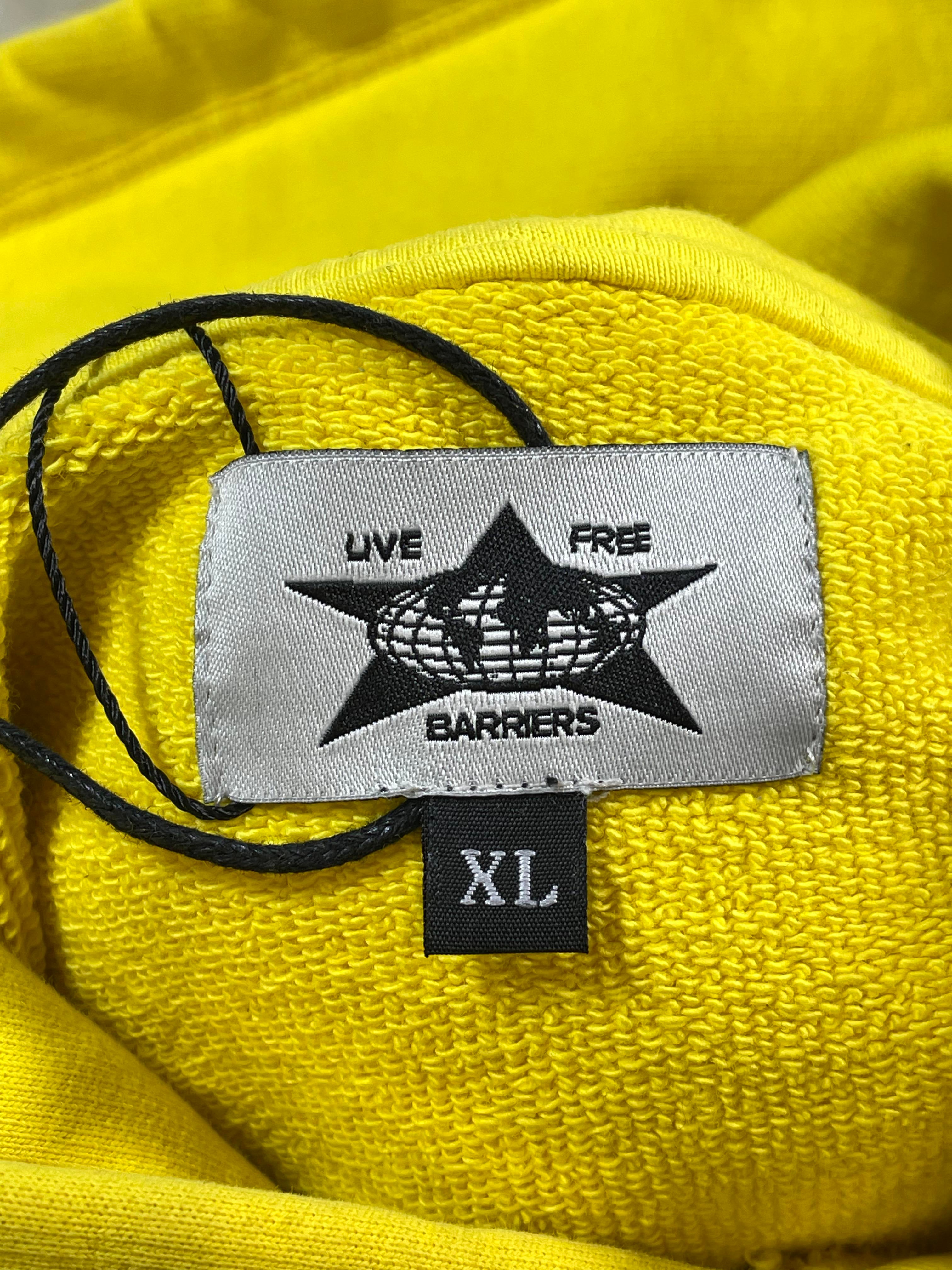 Barriers ALI Yellow Hoodie