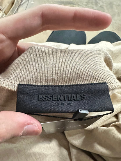 Essentials Tee Gold Heather Medium New