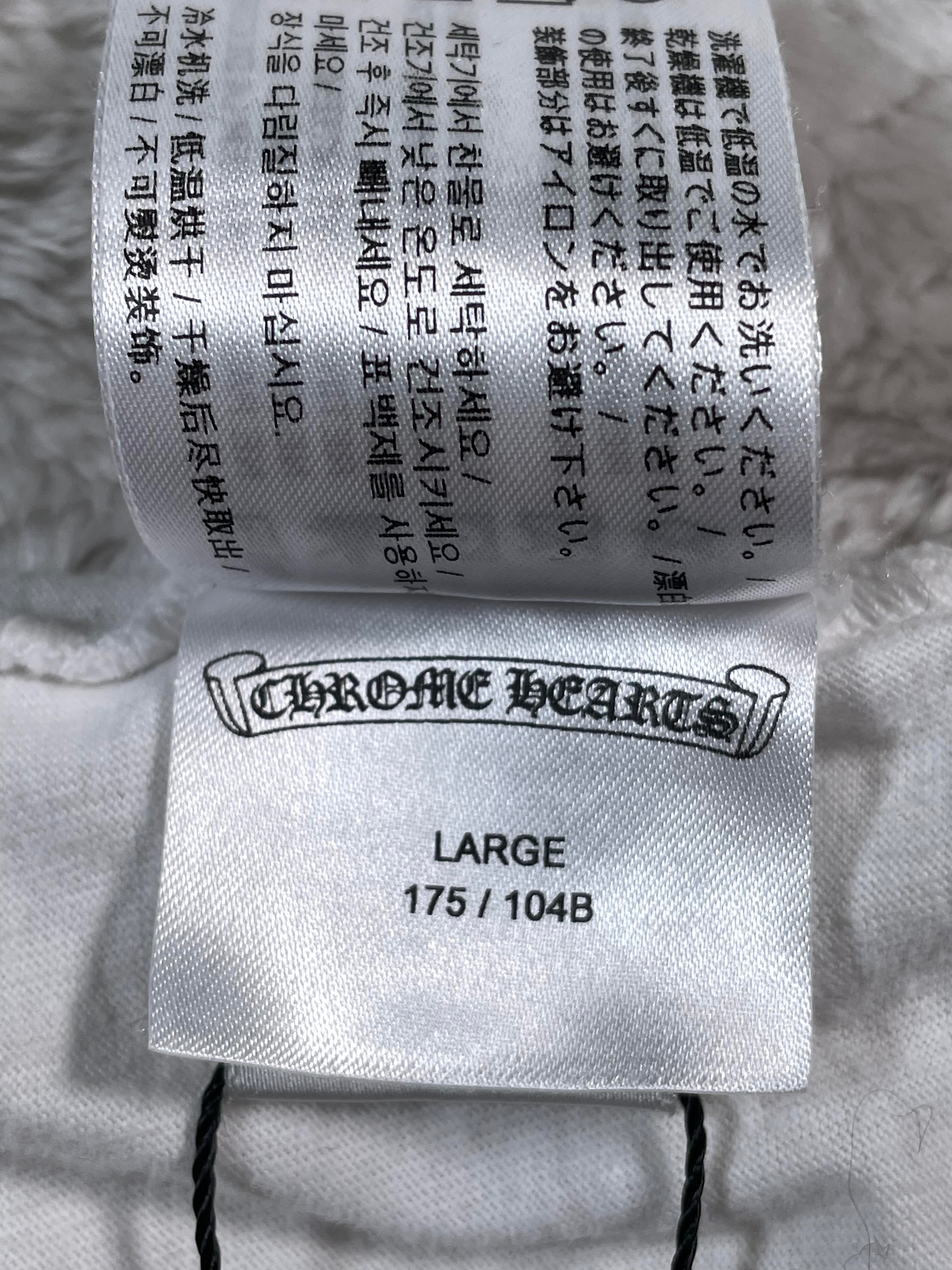 Chrome Hearts 'Circle Gradient' White Tee