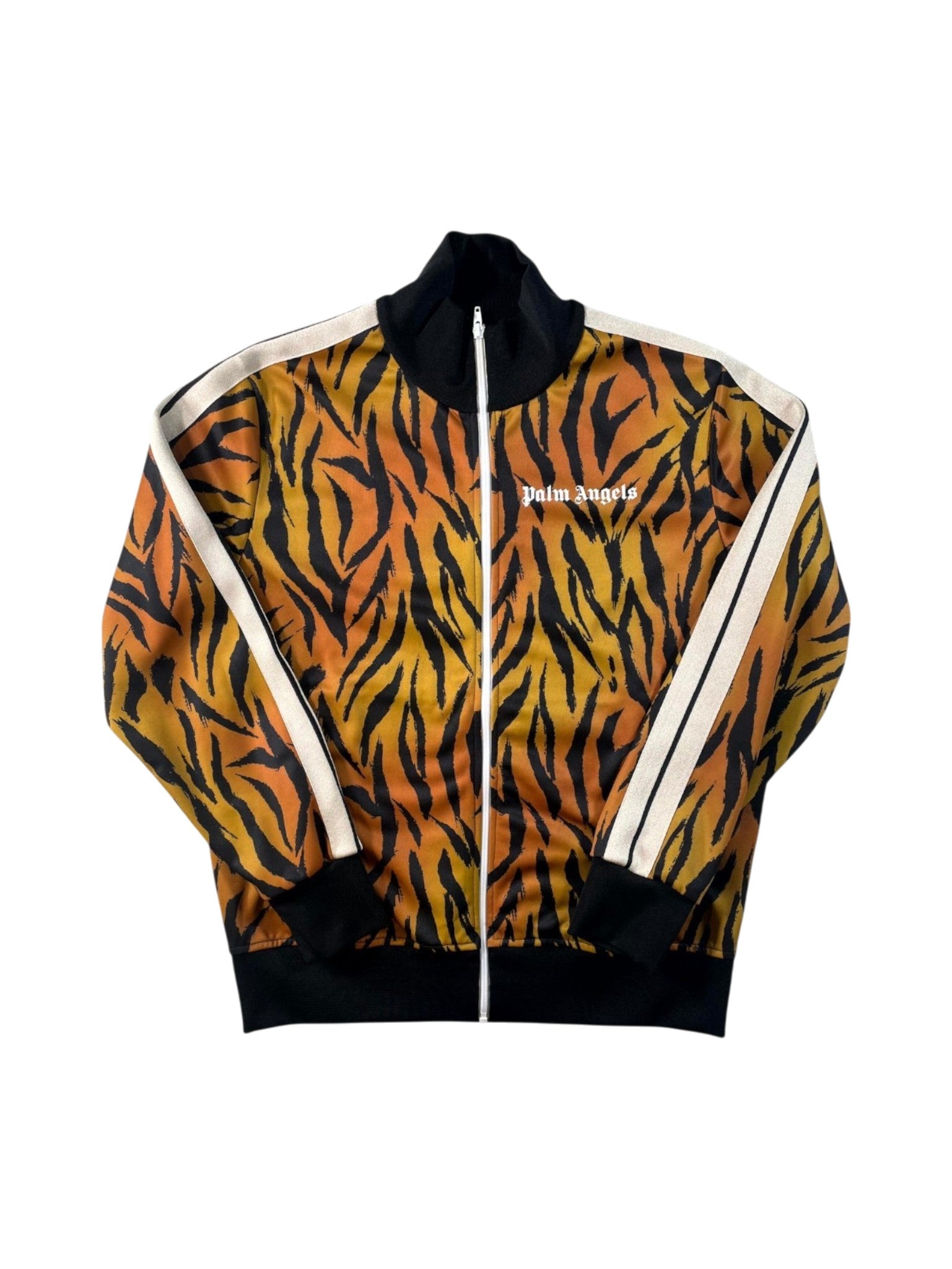 Palm Angels Tiger Striped Multicolor Track Jacket