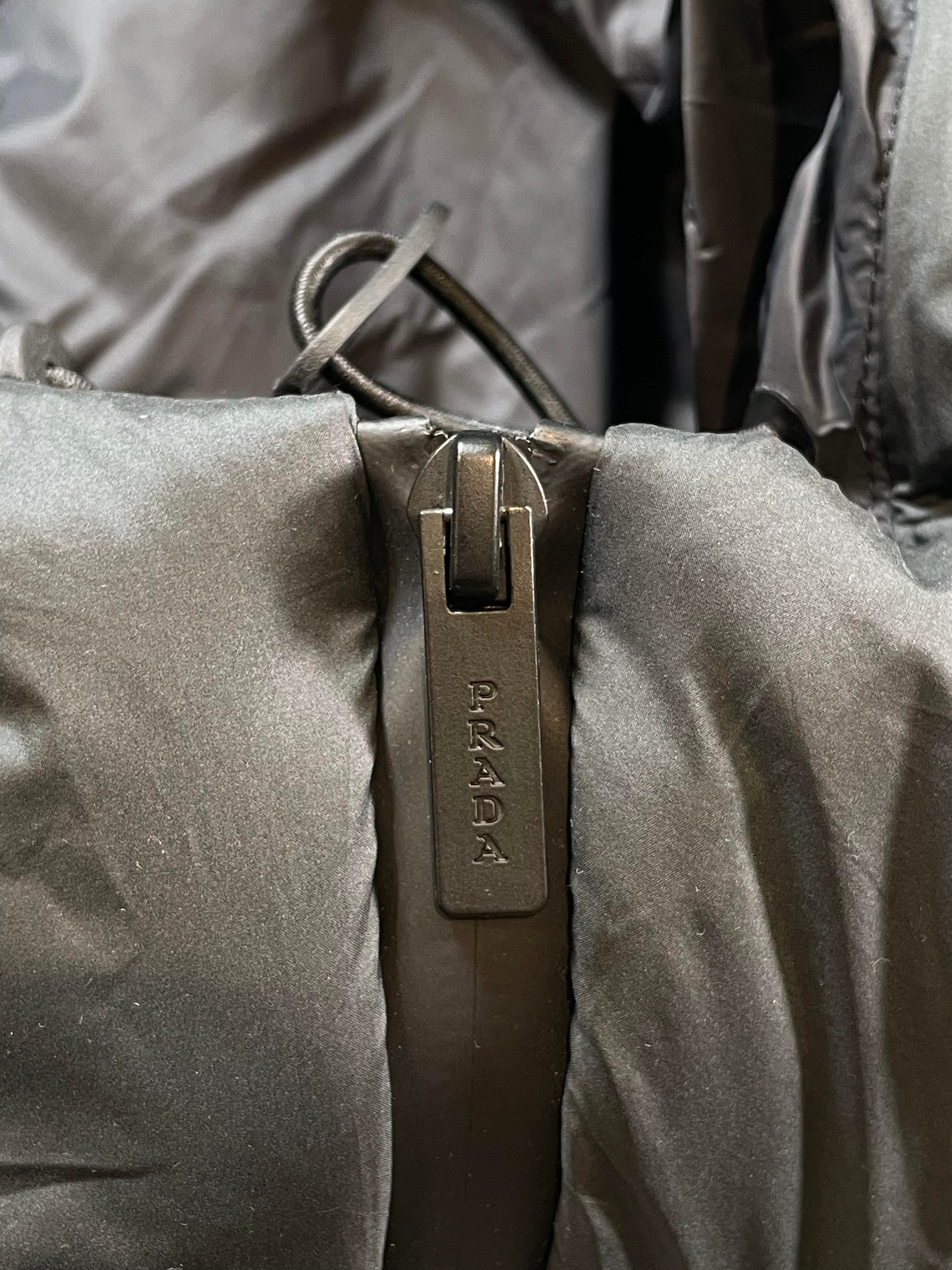 Prada Cotton Filled Puffer Jacket