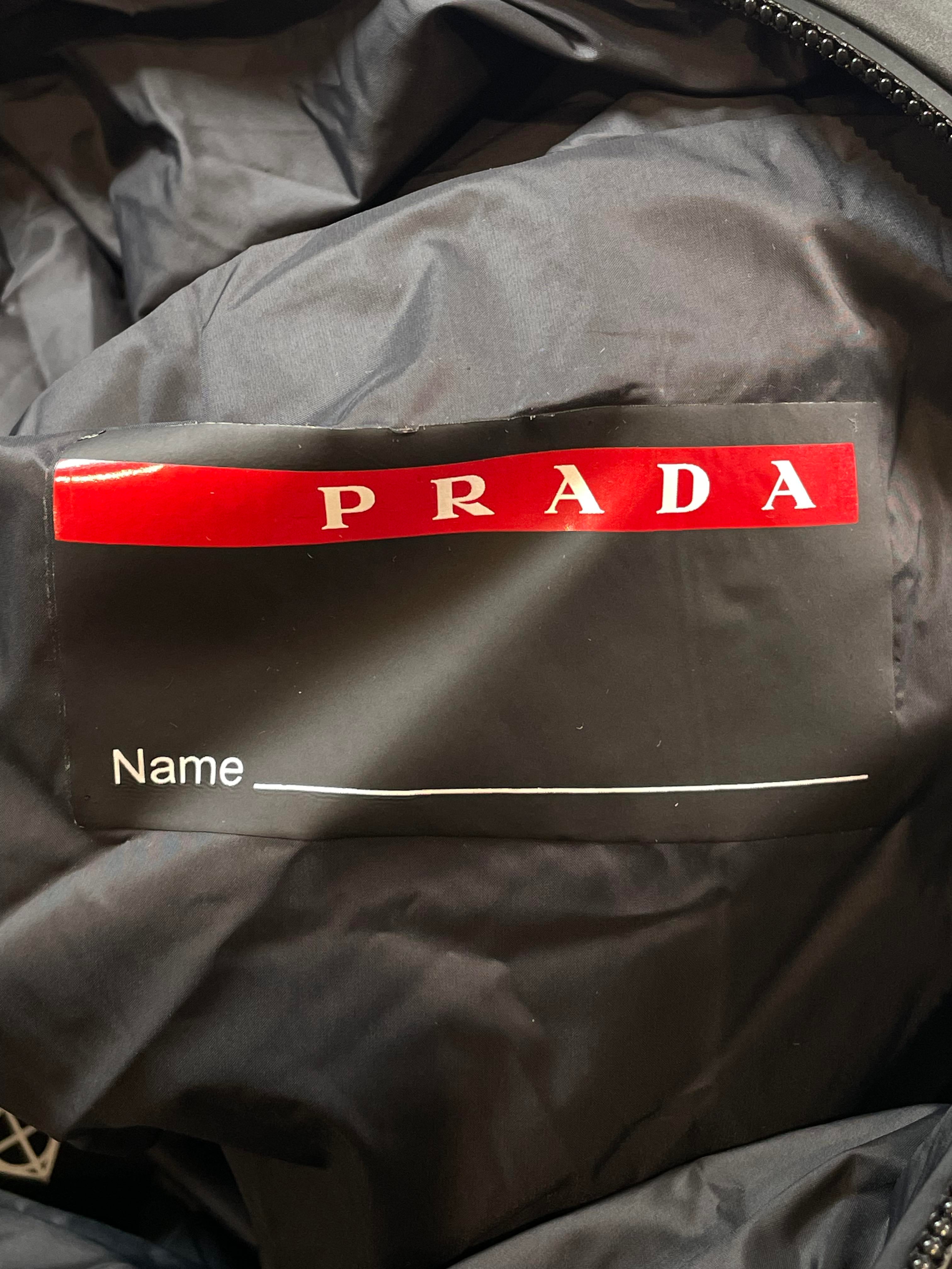 Prada Cotton Filled Puffer Jacket