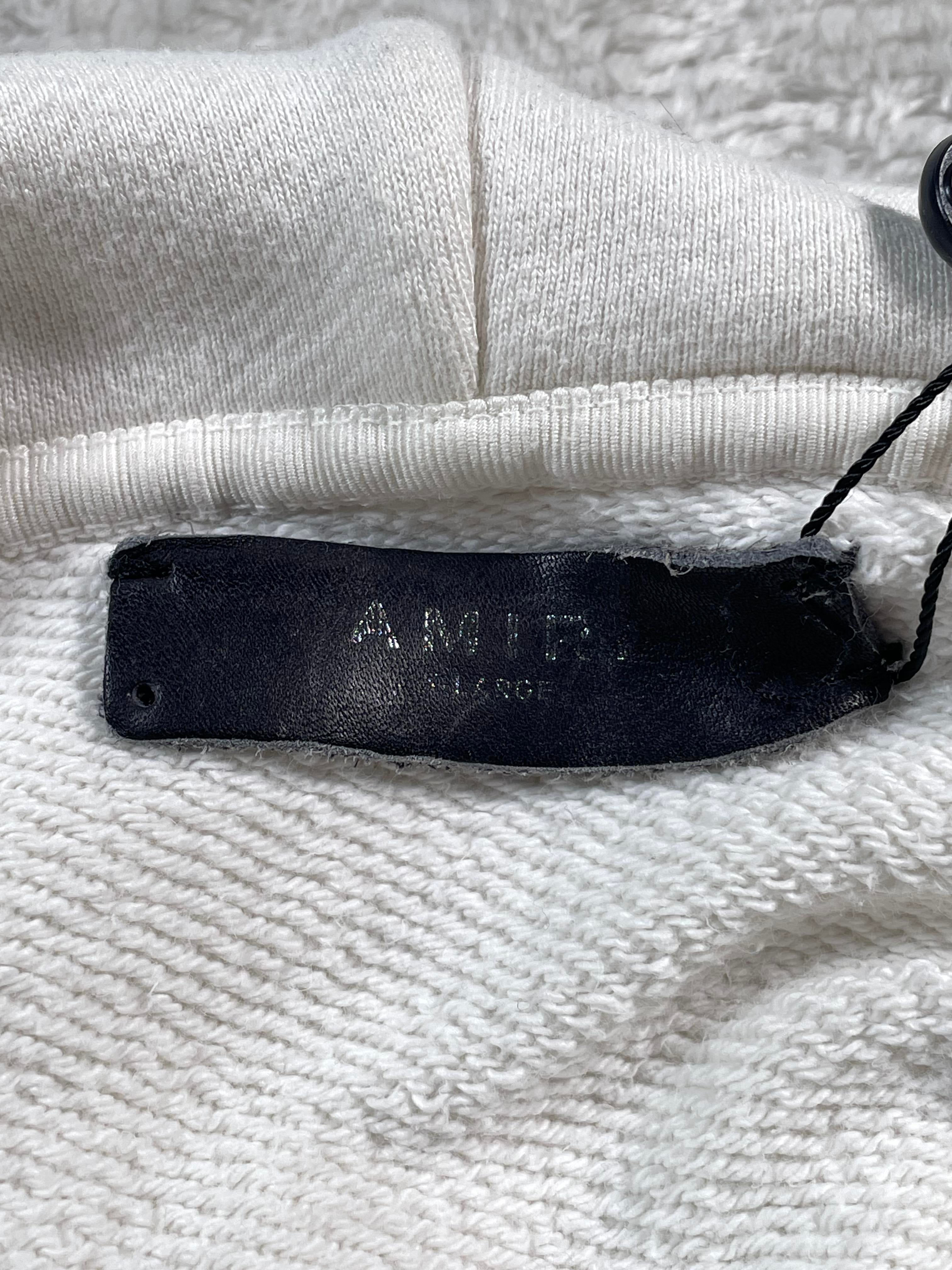 Amiri Playboy White Hoodie