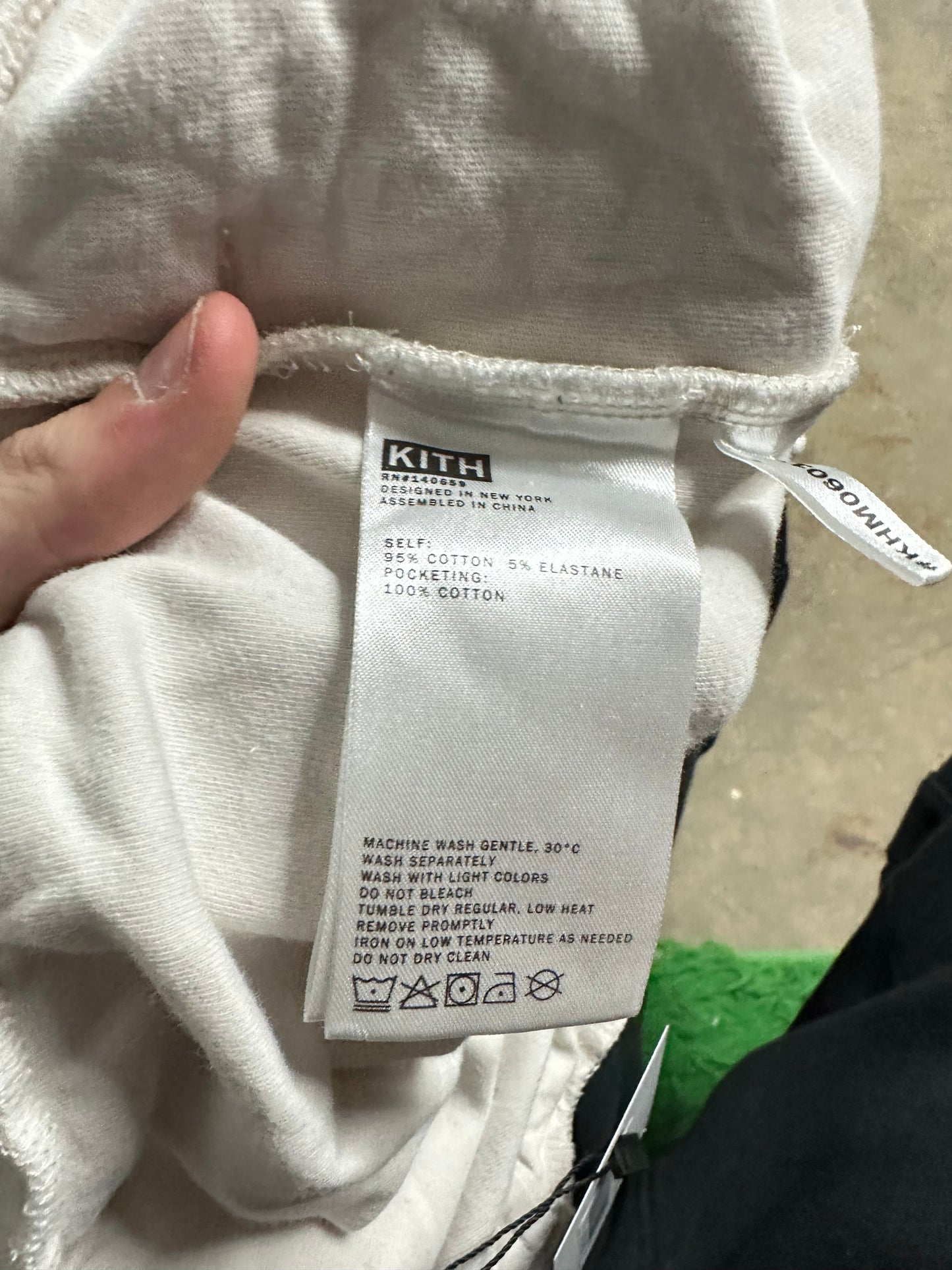 Kith Sweats White Large Used