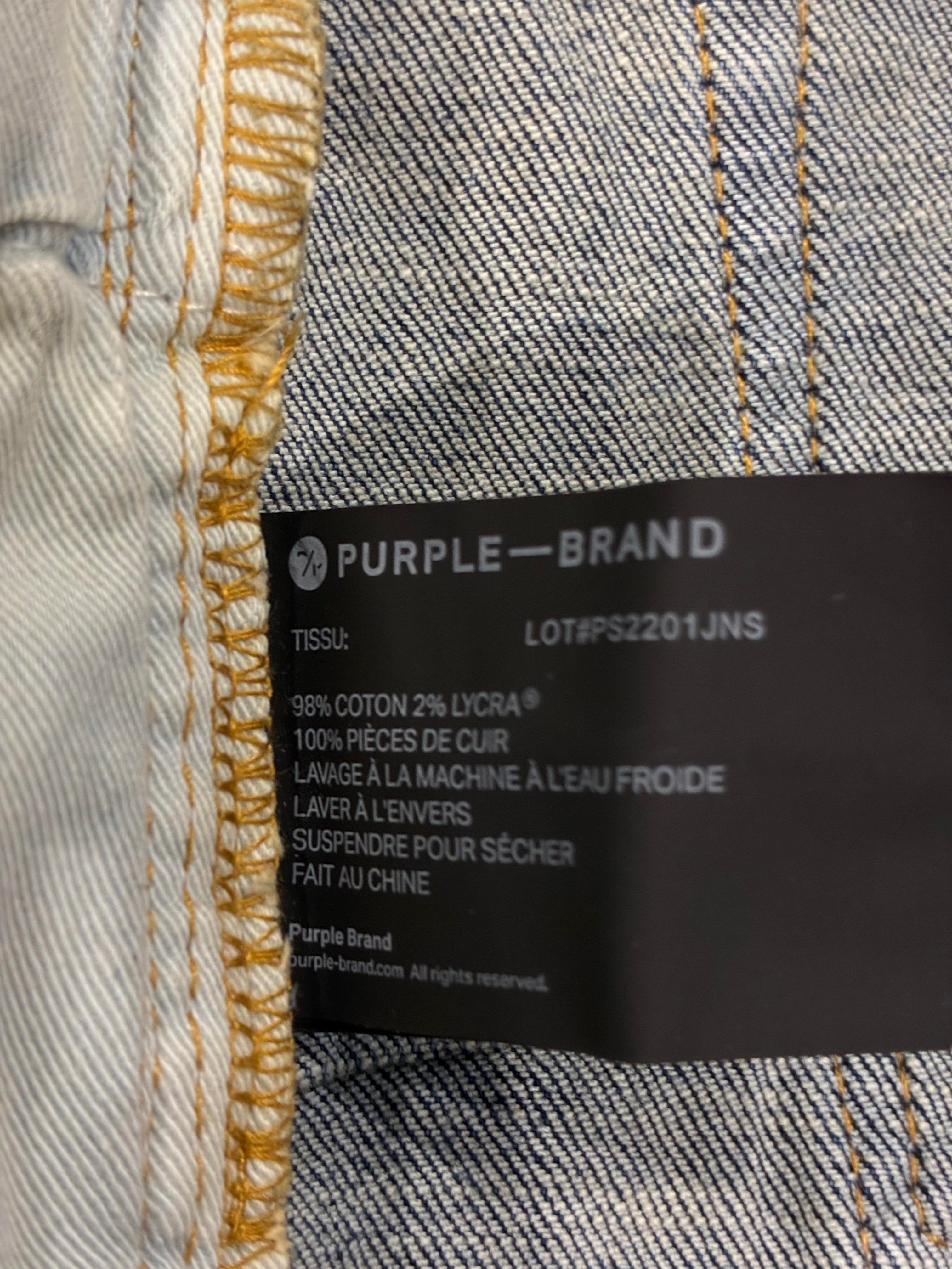 Purple Brand Light Wash Jeans