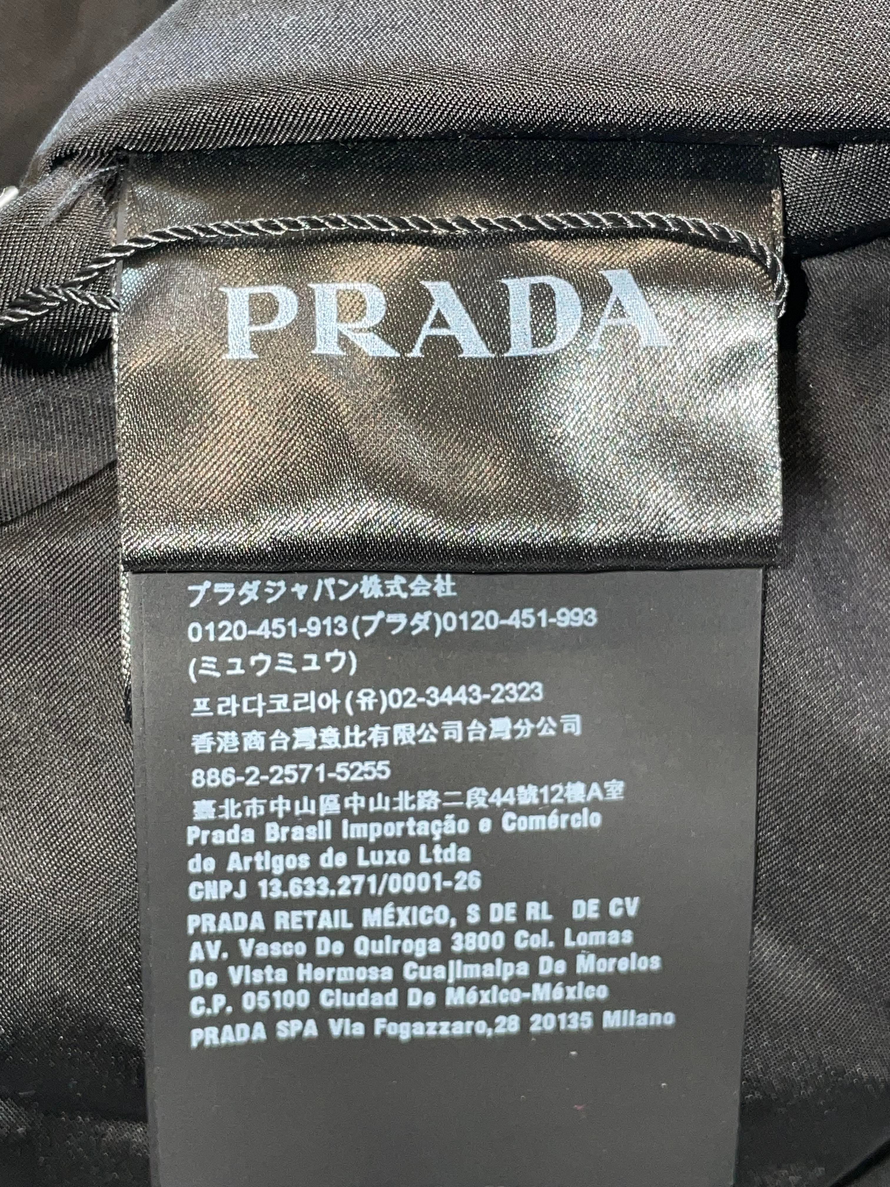 Prada Green Leather Jacket