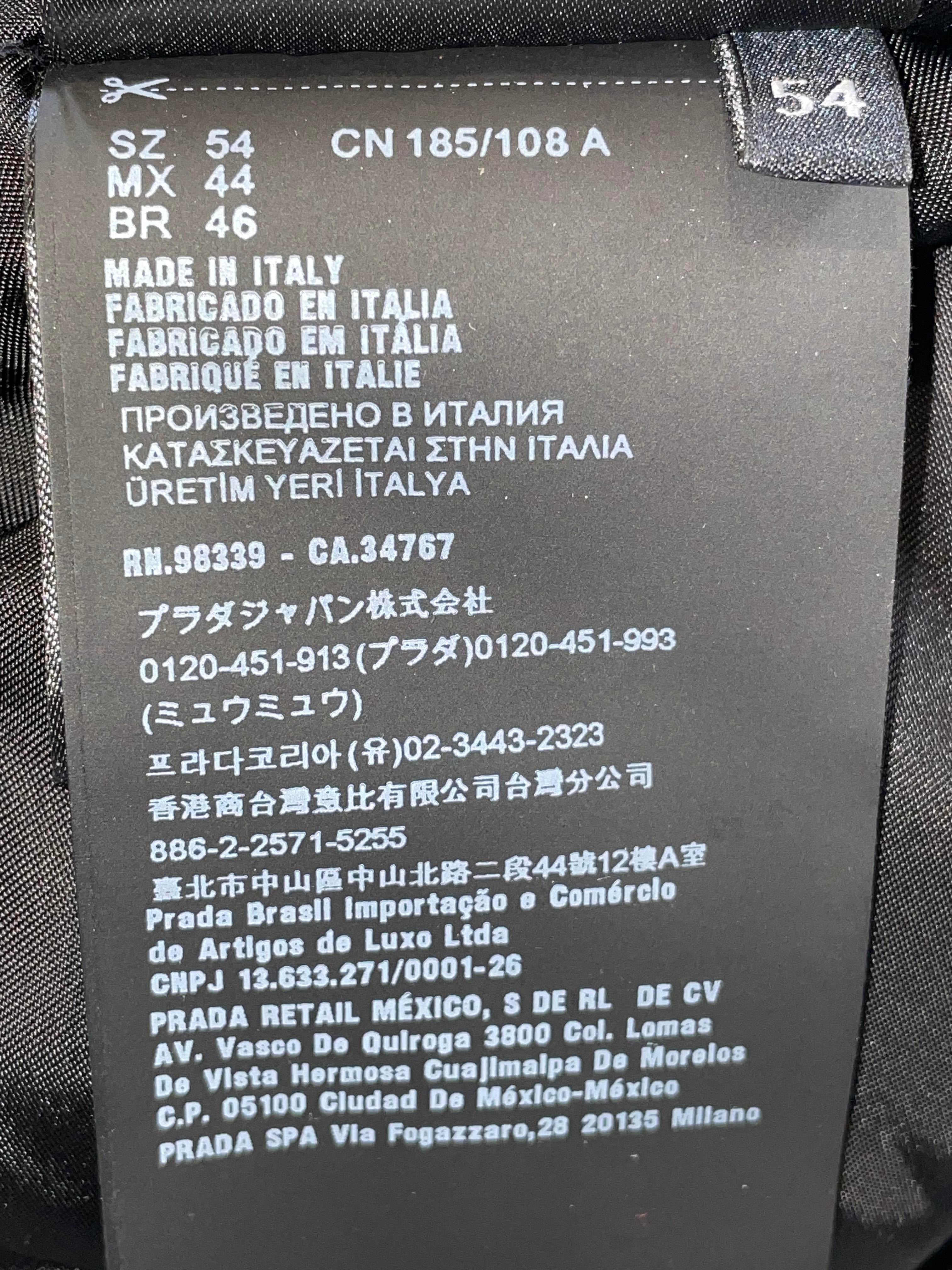 Prada Green Leather Jacket