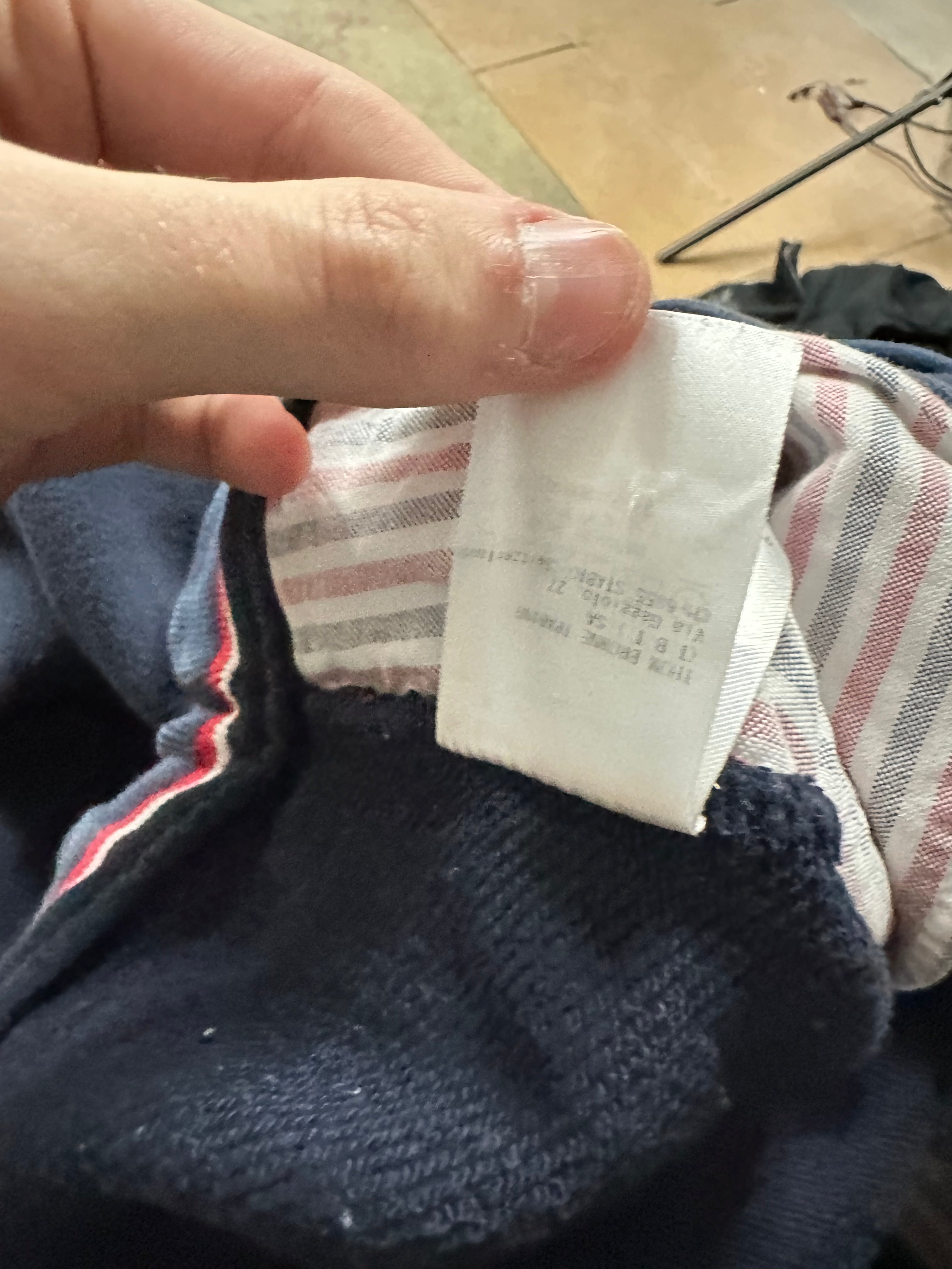 Thom Browne Navy Sweatpants