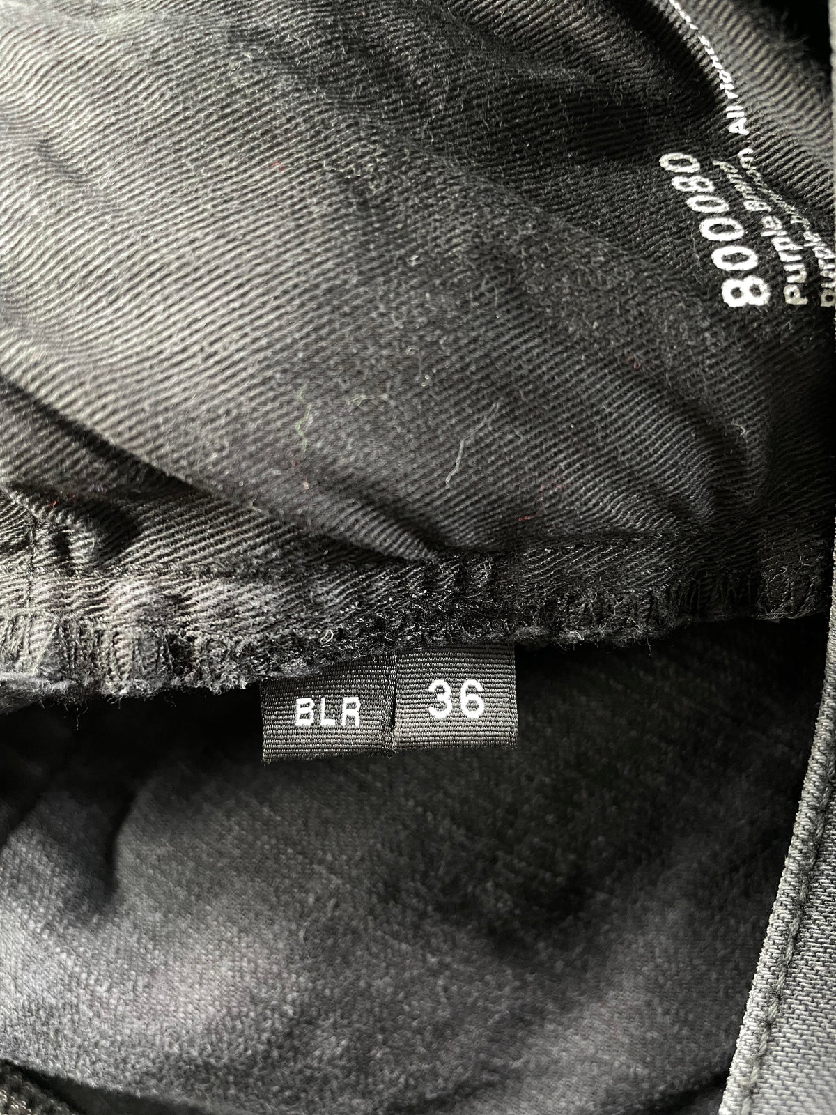 Purple Brand Distressed Black Jeans