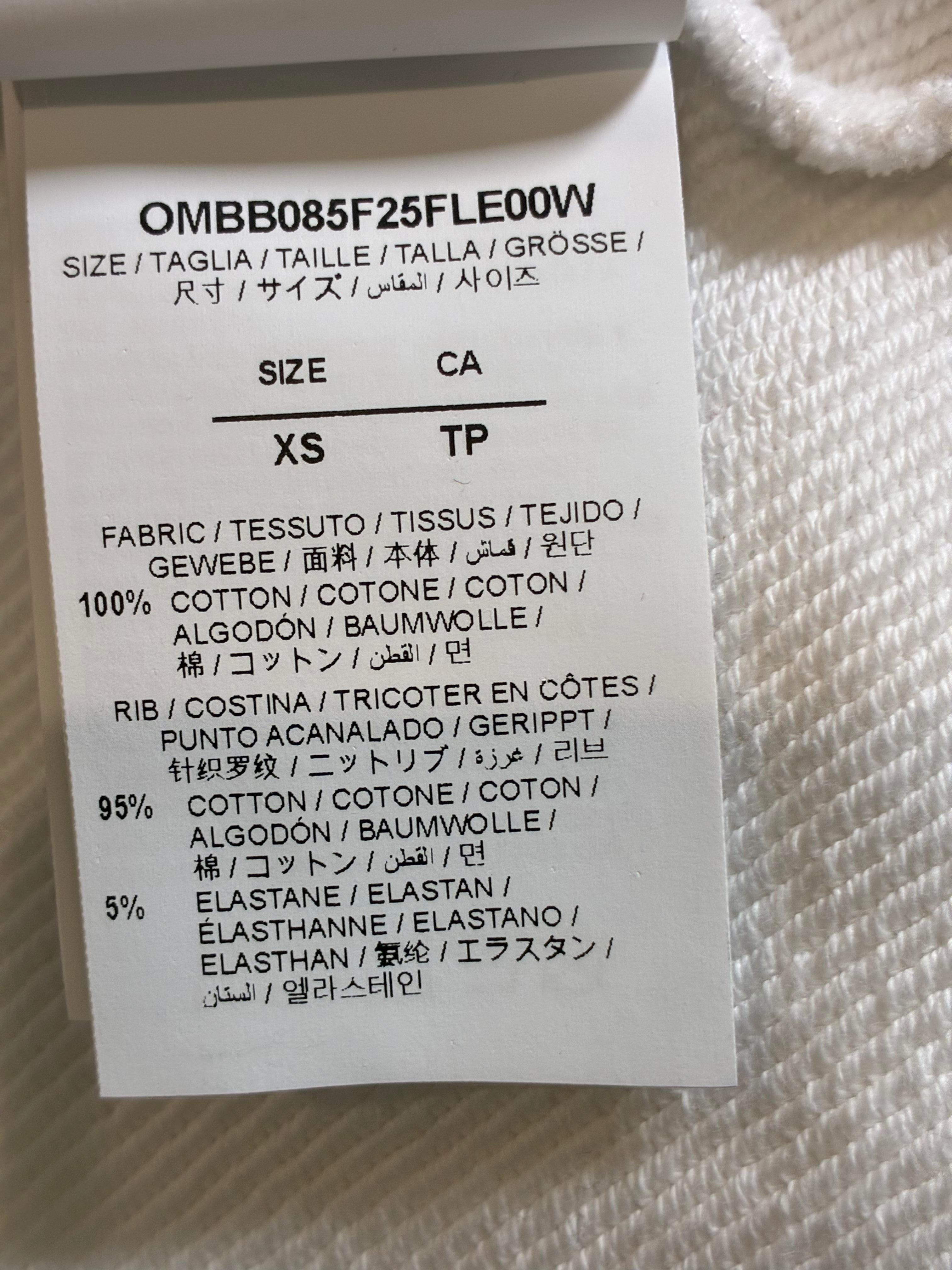 Off White Cupid Paper Skate White Hoodie