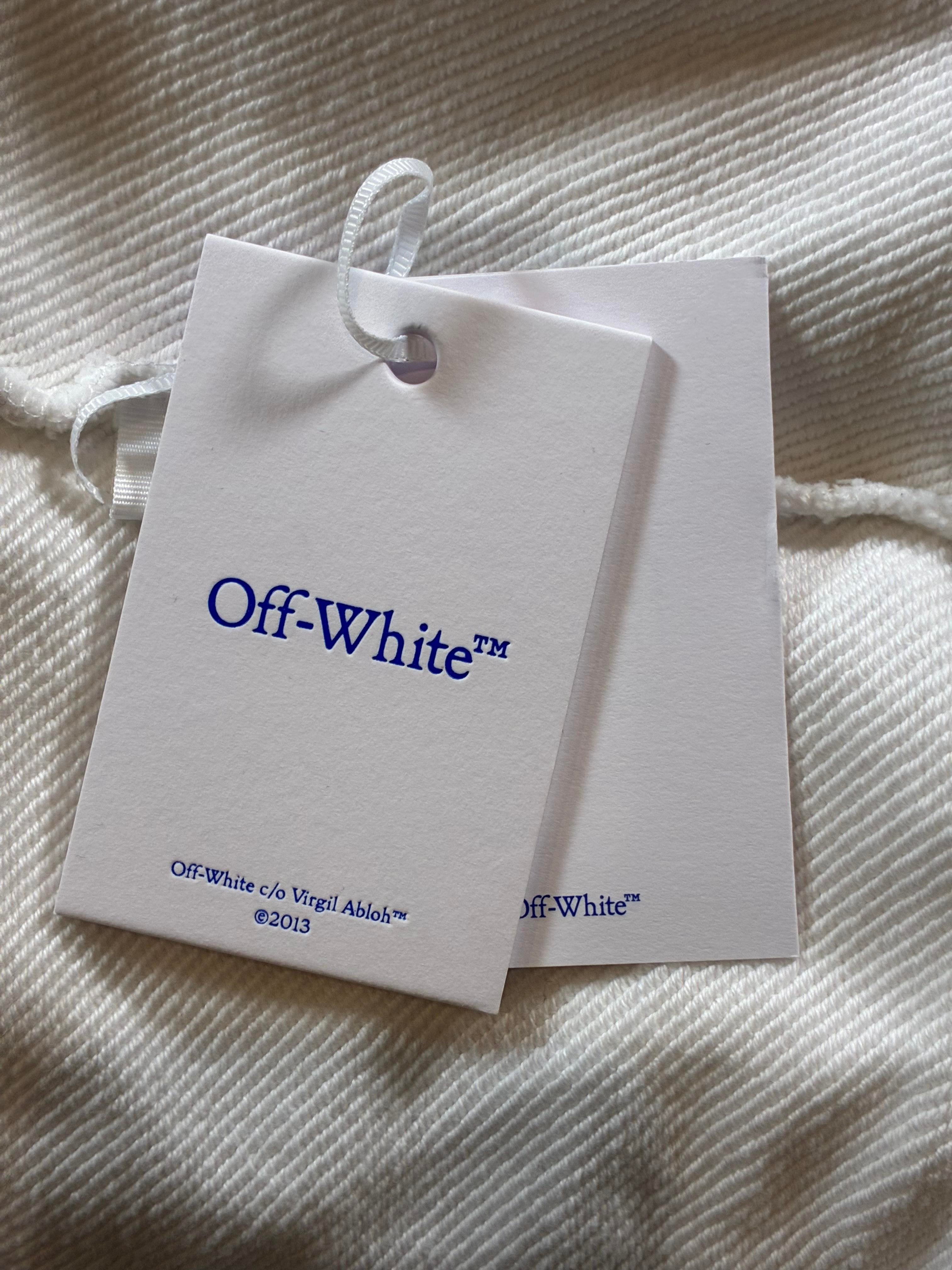 Off White Cupid Paper Skate White Hoodie