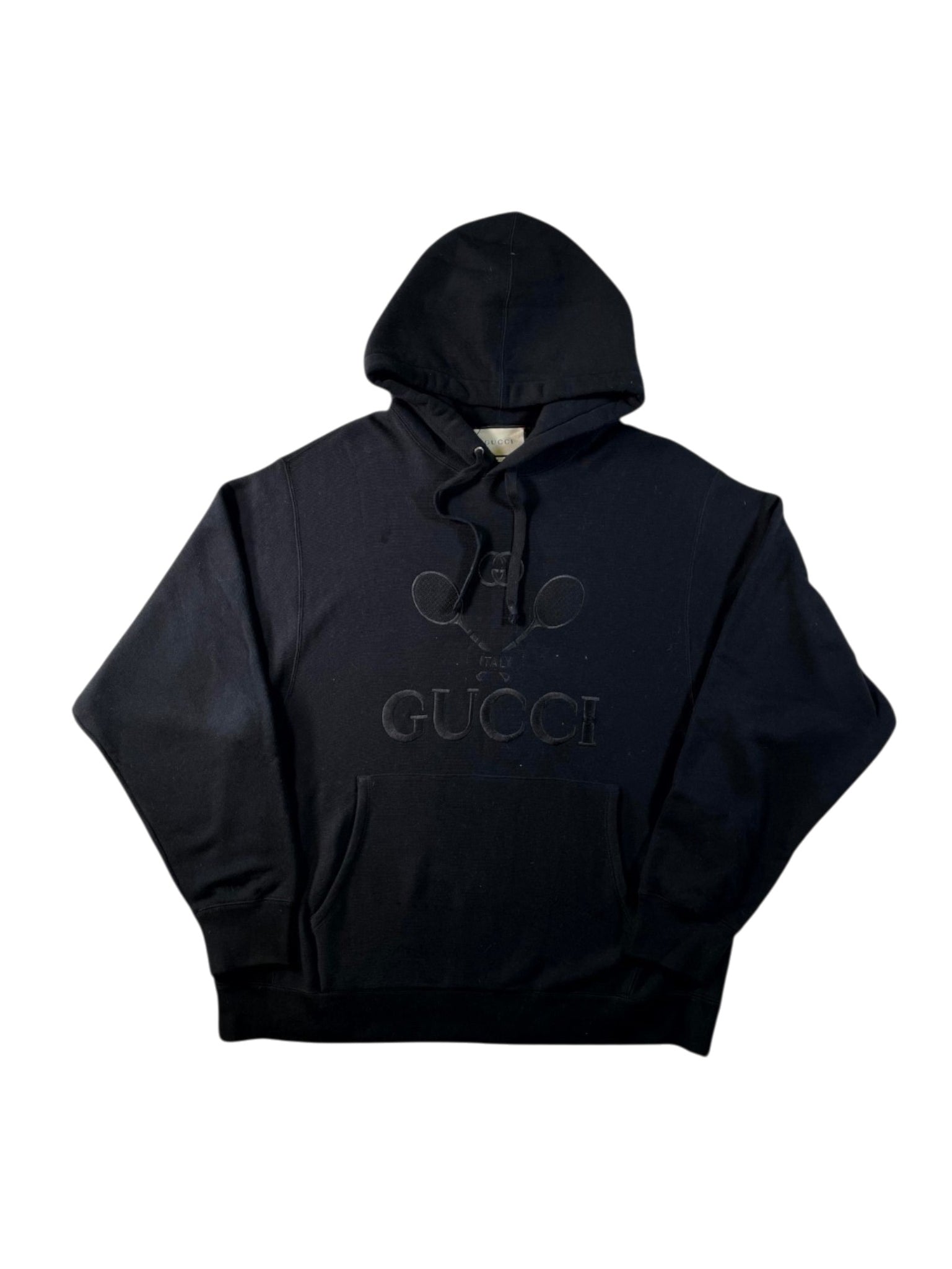 Gucci "Mono Tennis" Black Hoodie