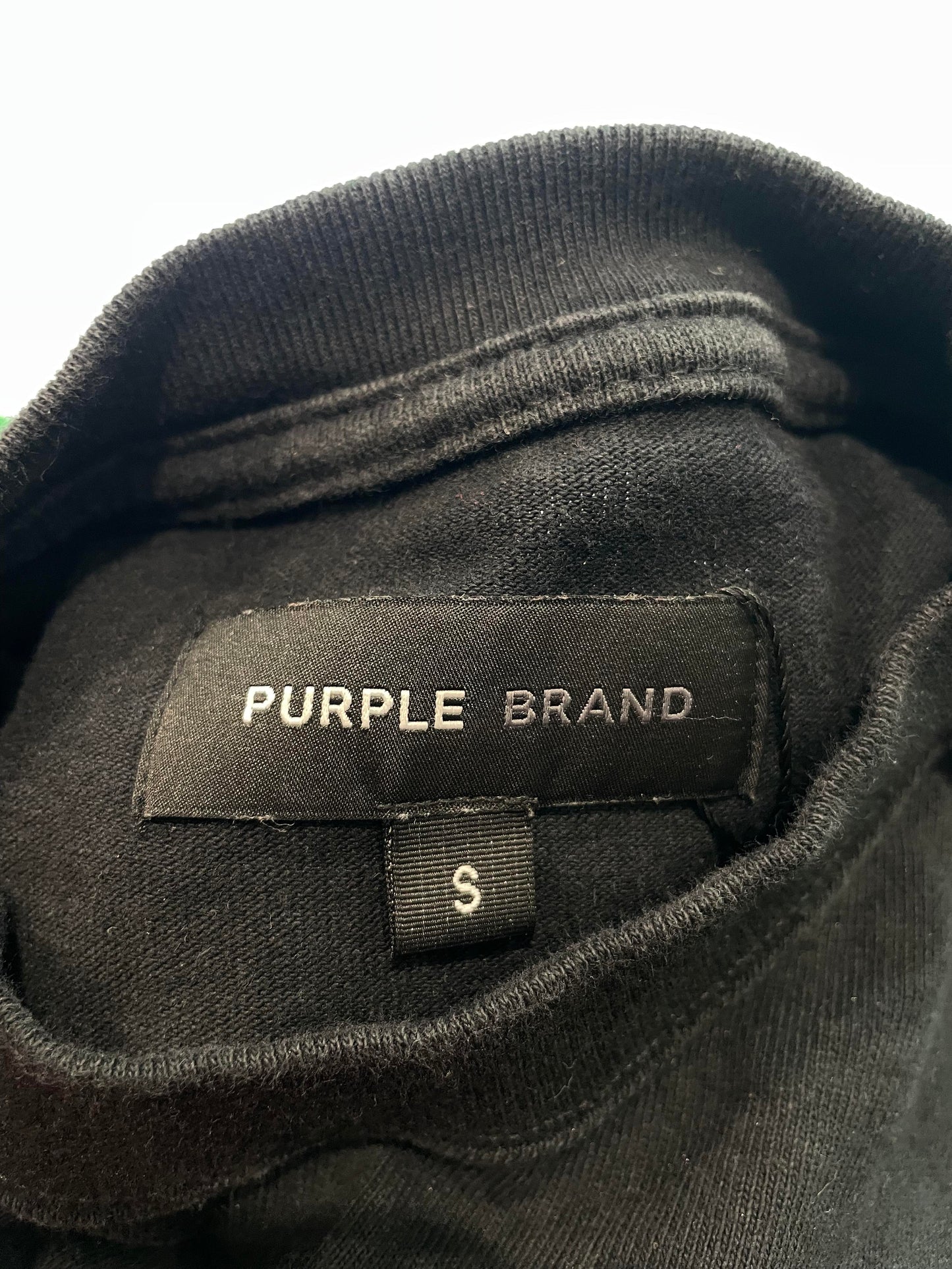Purple Brand T-Shirt Black White