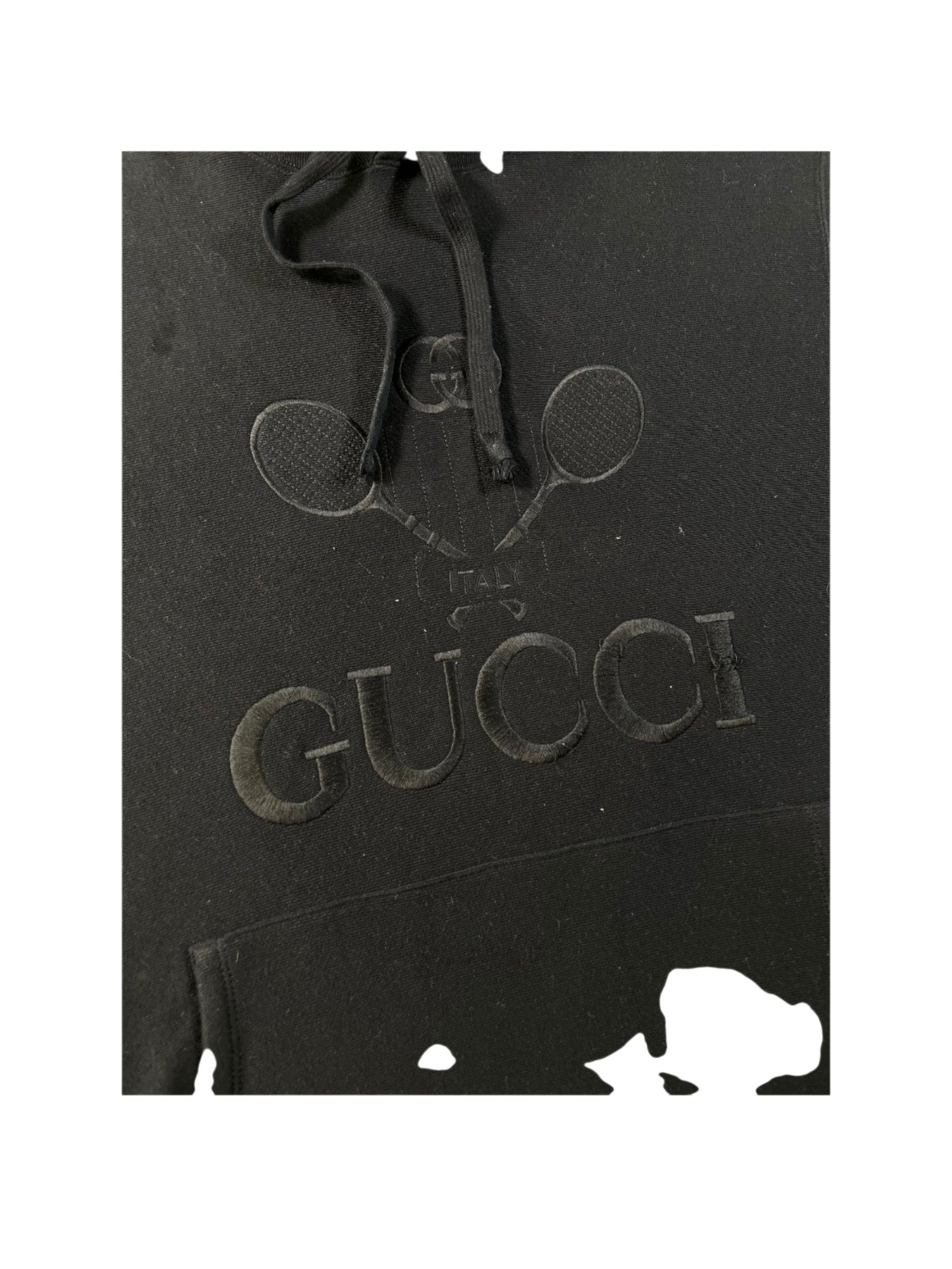 Gucci "Mono Tennis" Black Hoodie