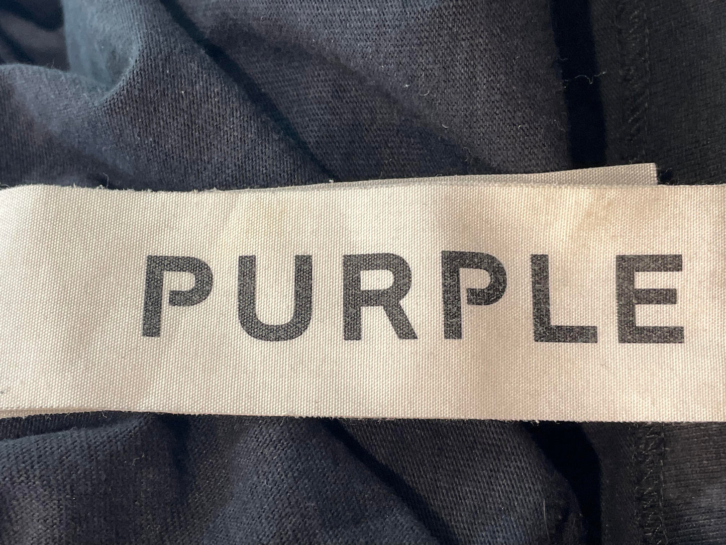 Purple Brand T-Shirt Black White
