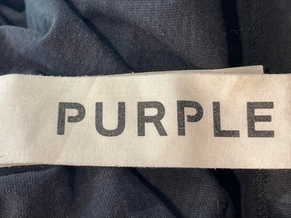Purple Brand T-Shirt Black White