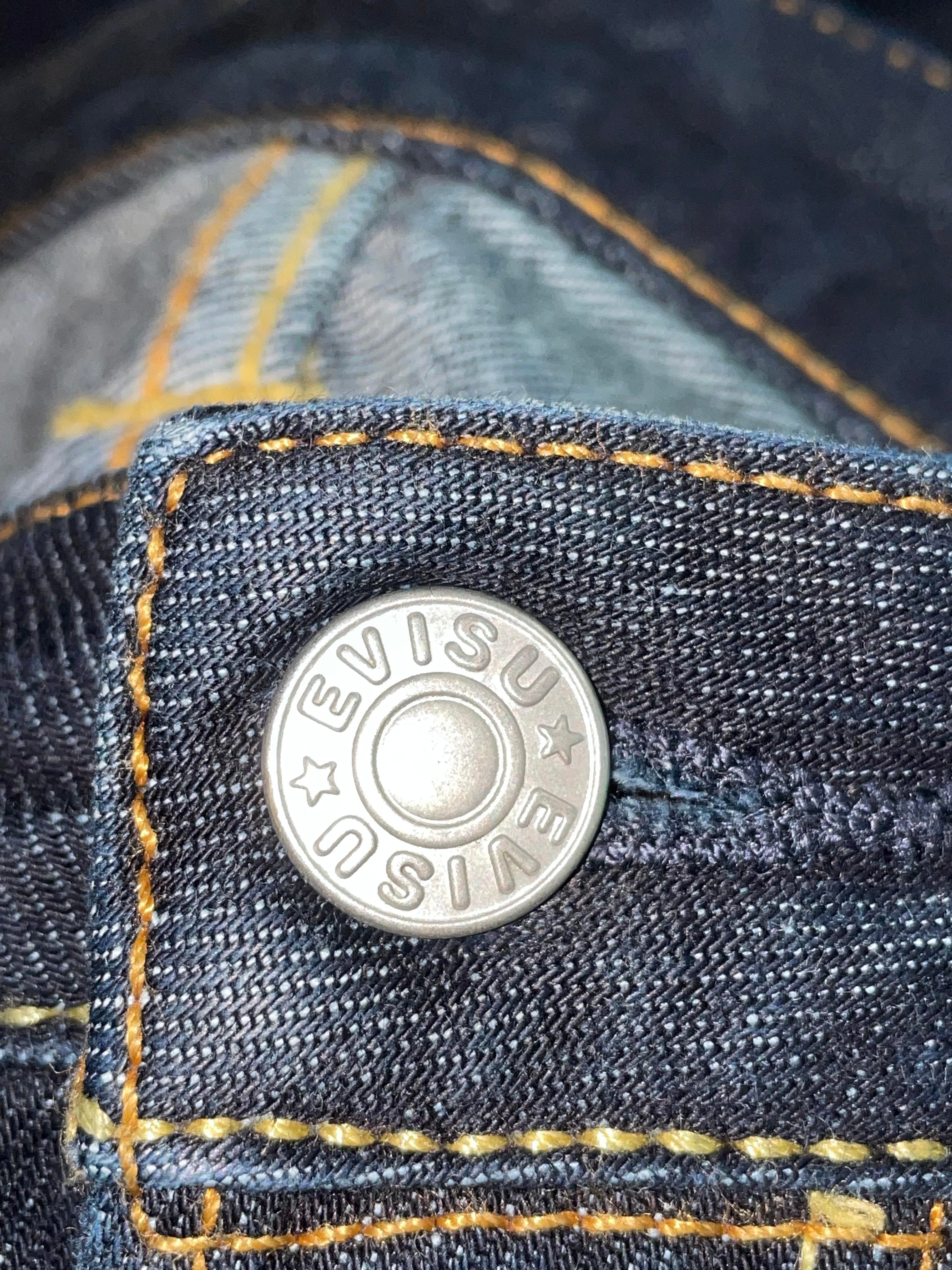 Evisu 'Dark Selvedge' Jeans