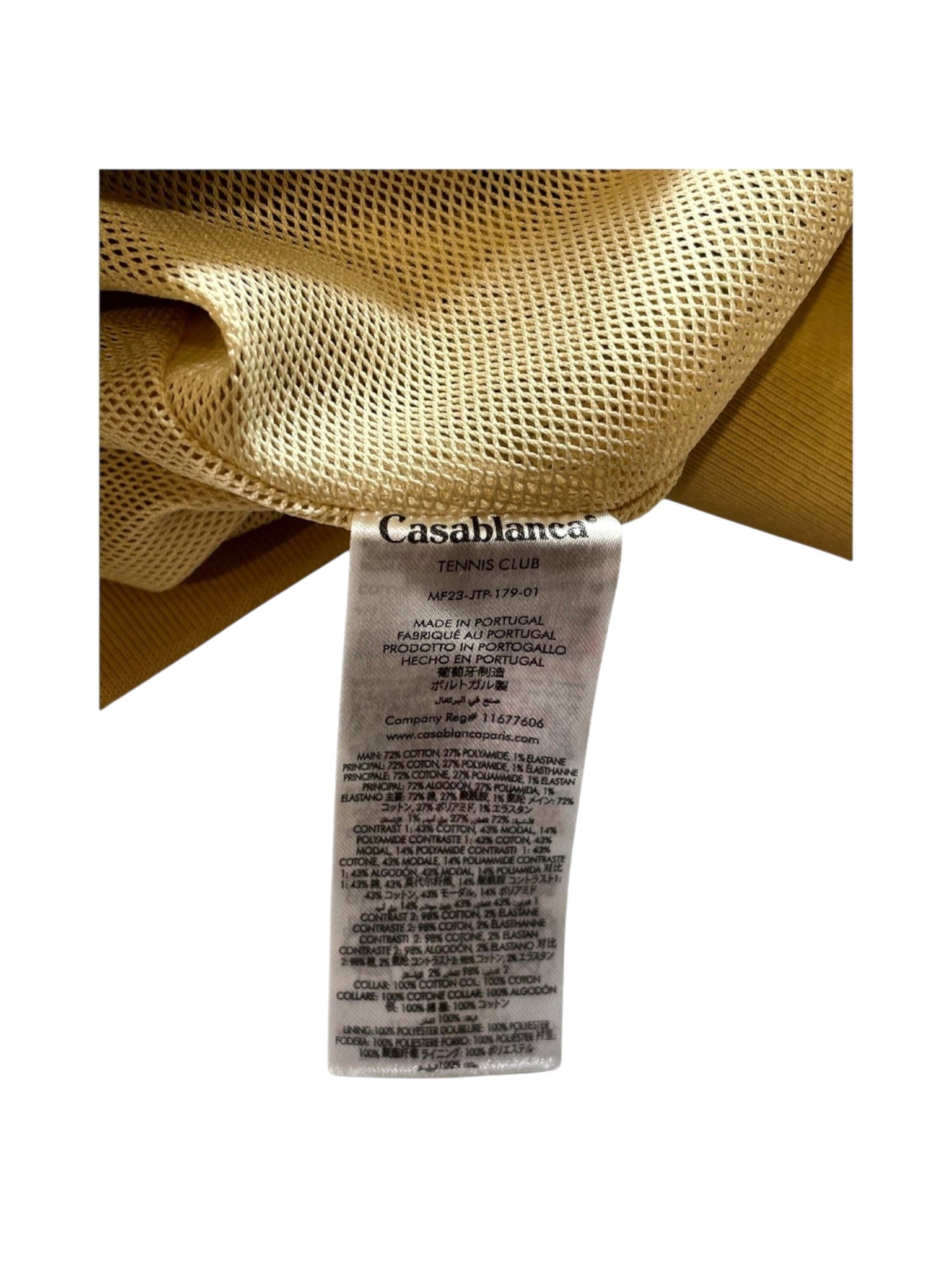 Casablanca Monogram Velour Shacket Taupe Jacket