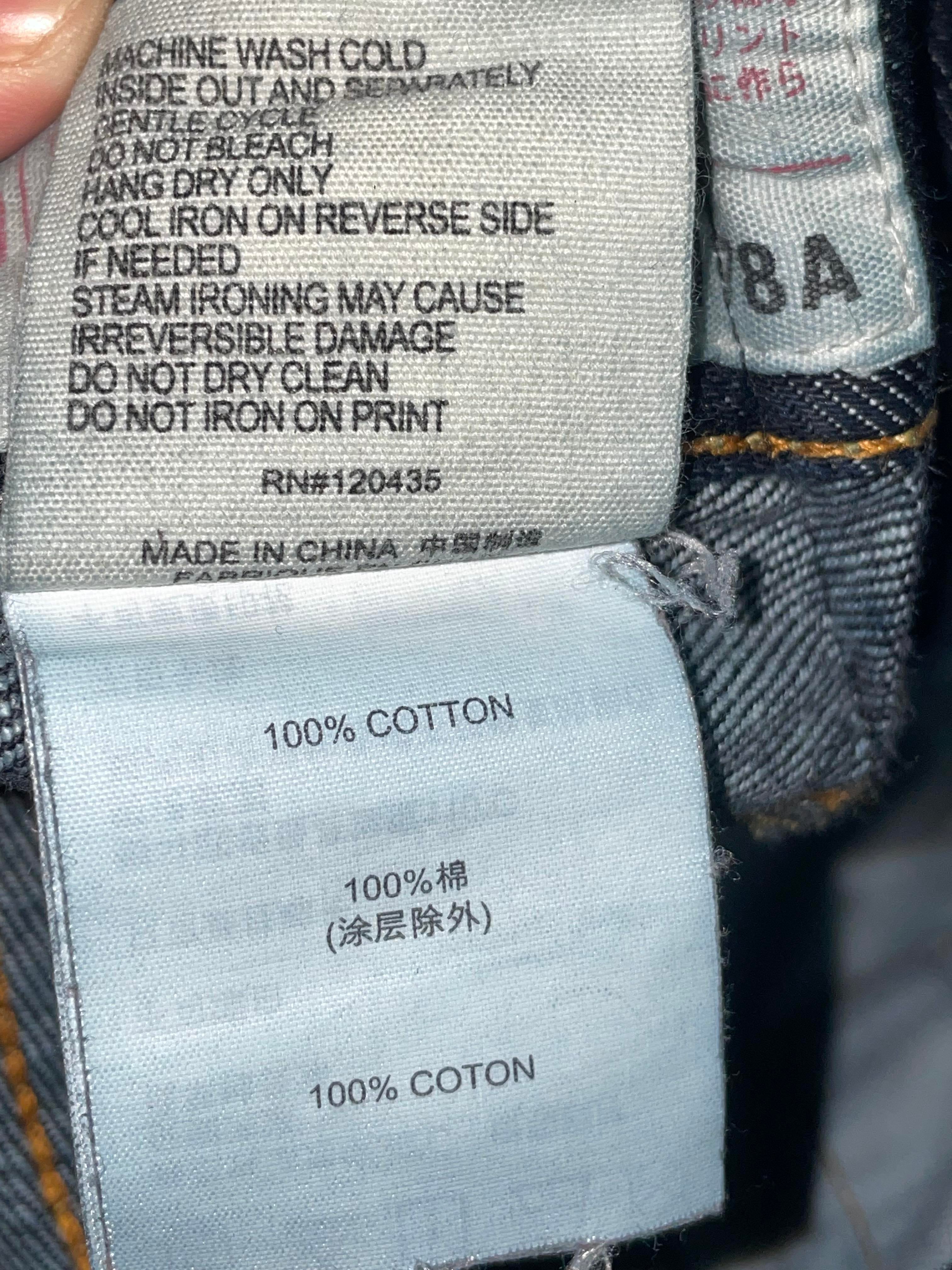 Evisu 'Dark Selvedge' Jeans