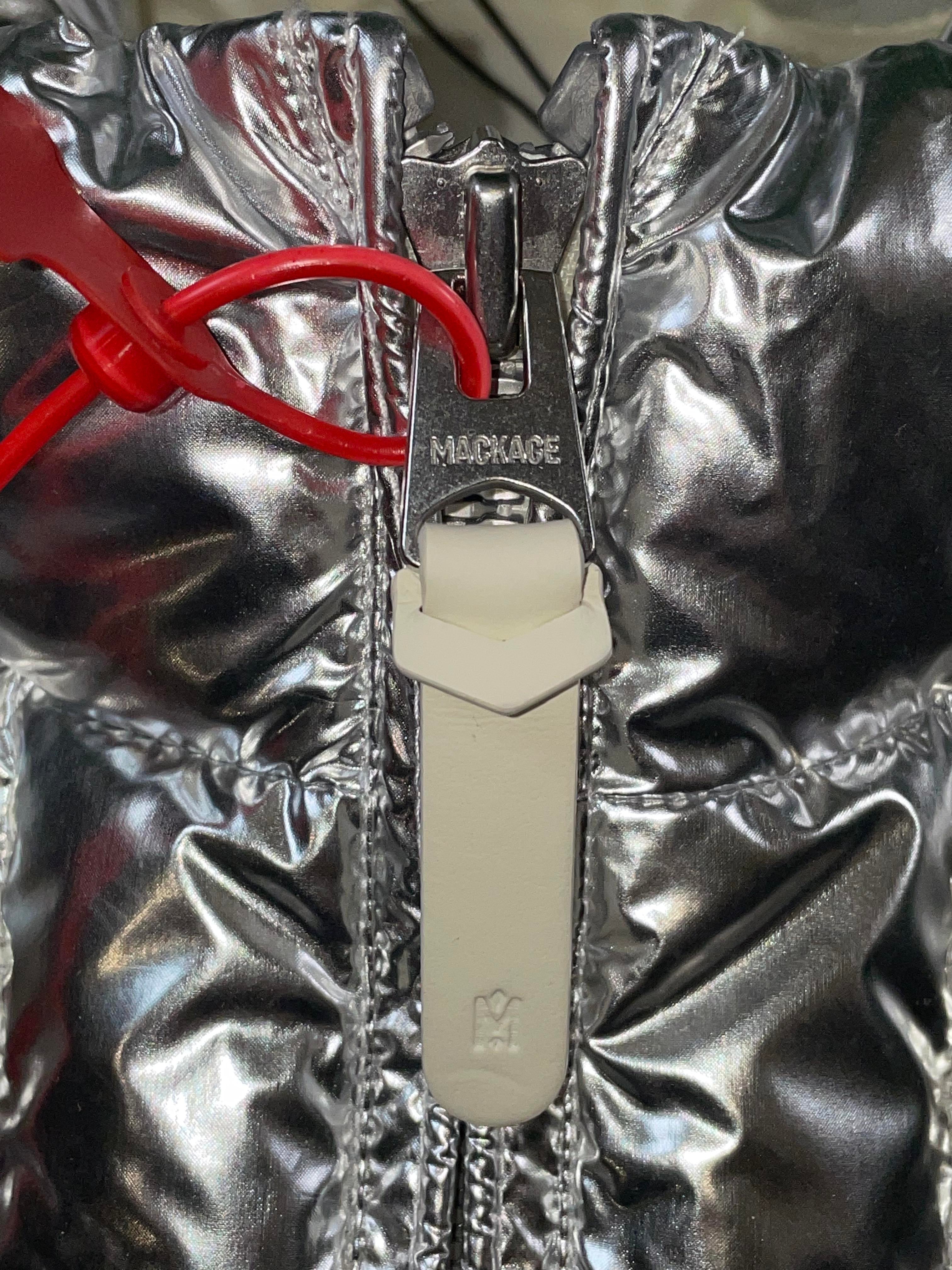 Mackage Titus M Metallic Puffer Vest