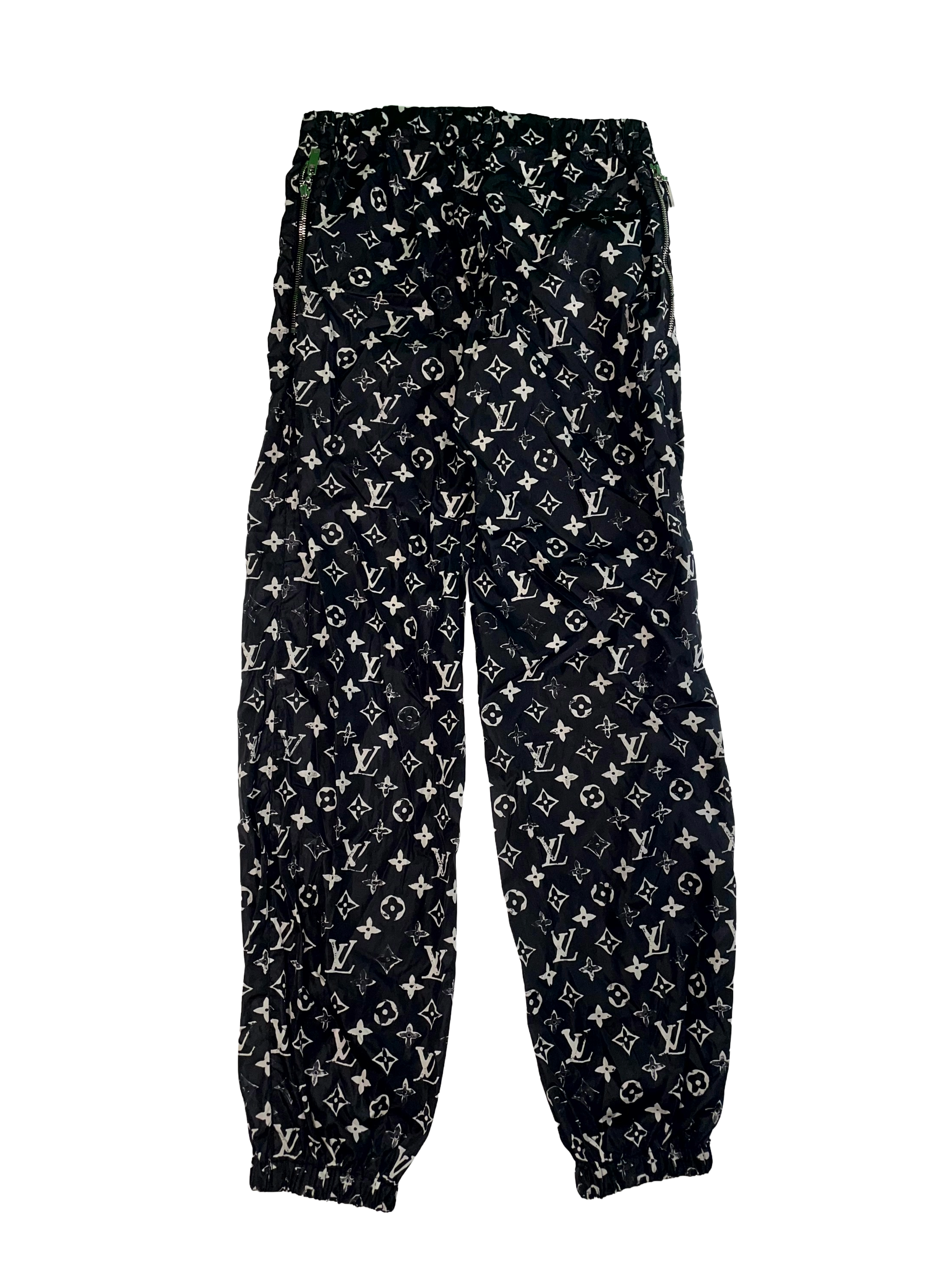 Louis Vuitton Monogram Black Track Pants