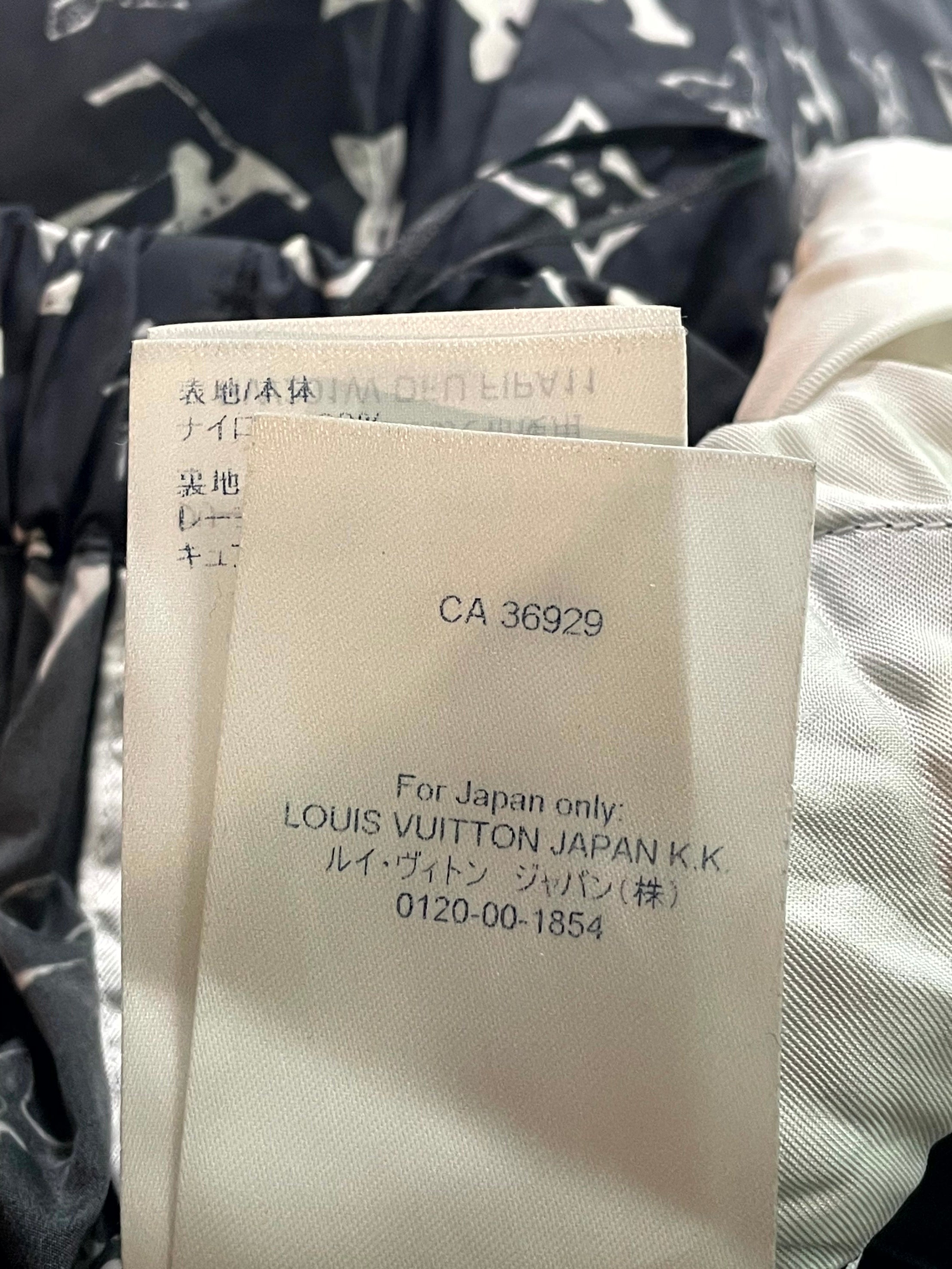 Louis Vuitton Monogram Black Track Pants