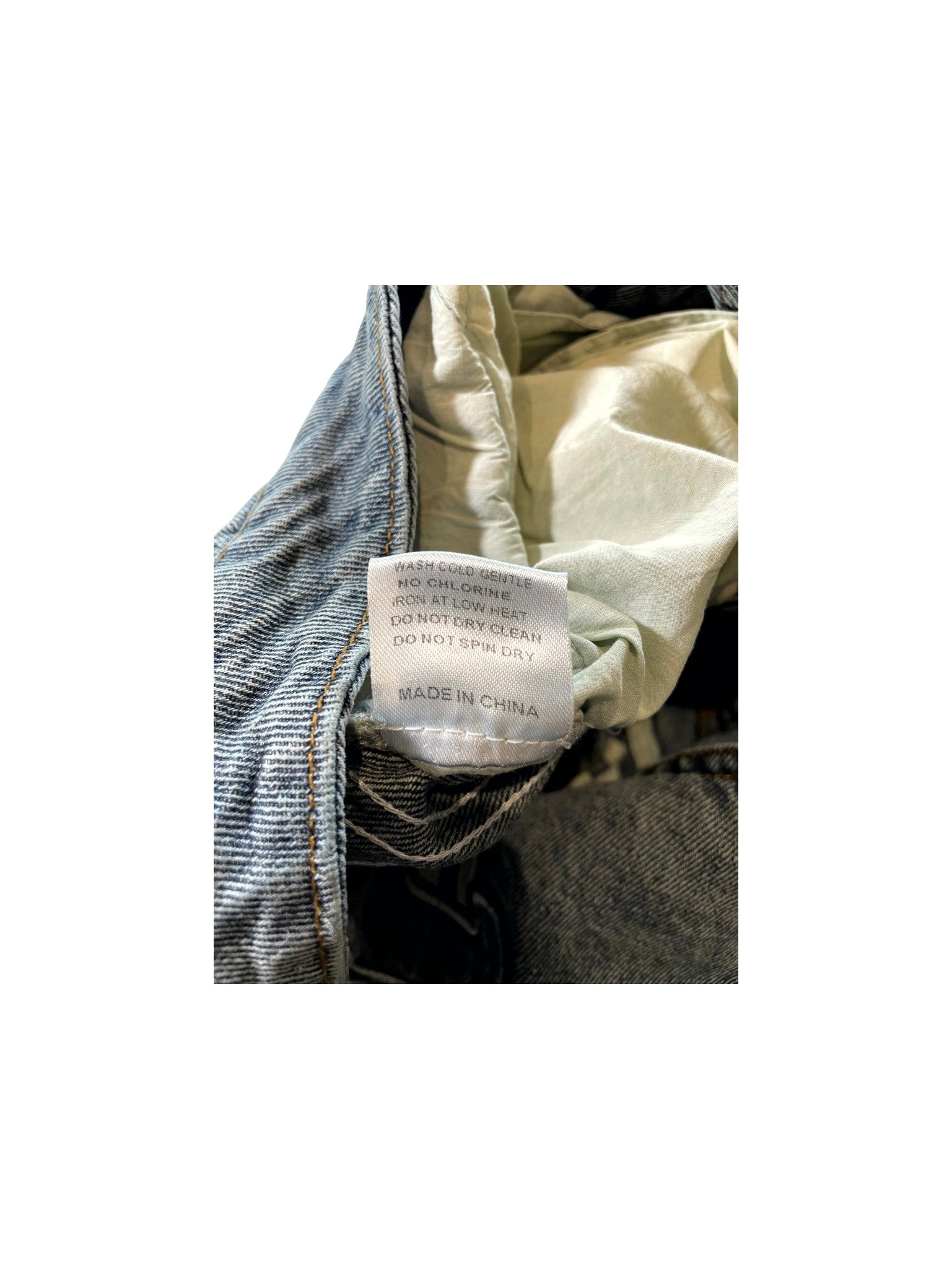 Vale Stripe Dark Wash & Cream Jeans