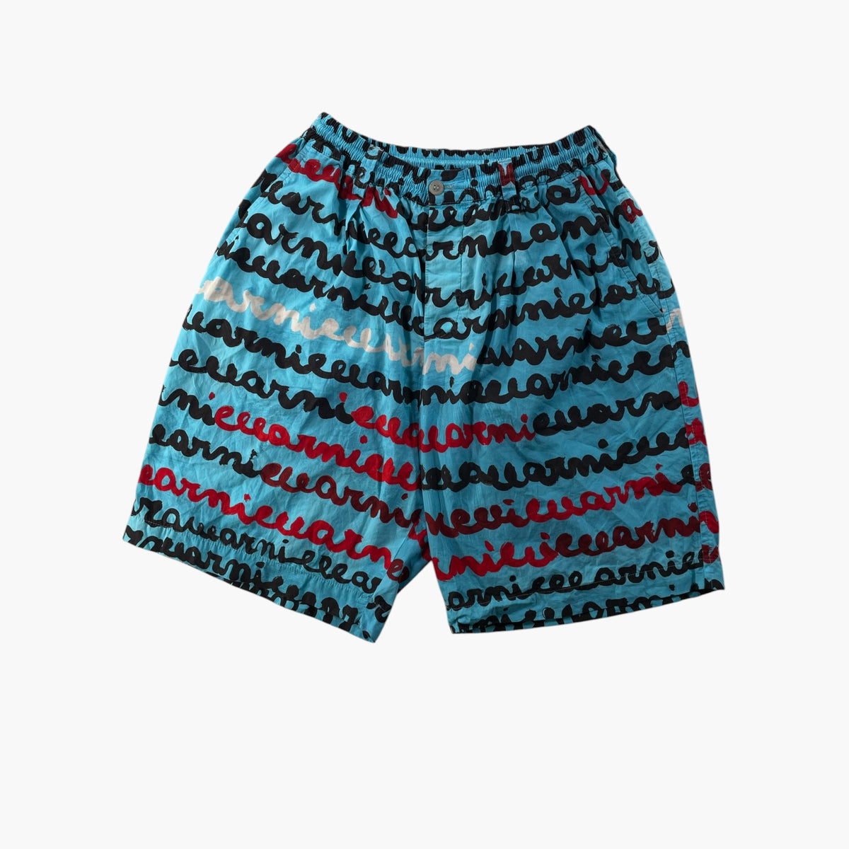 Marni Blue & Red Monogram Set