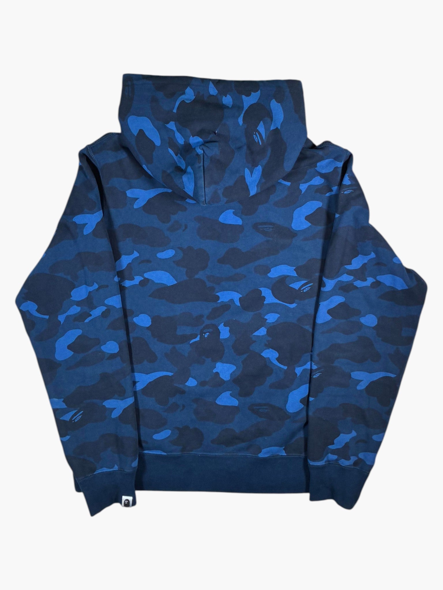 BAPE Undefeated Blue Camo Hoodie