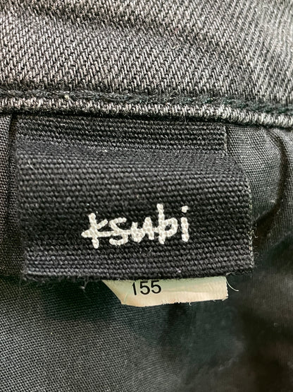 Ksubi Light Washed Flare Zip Black Jeans