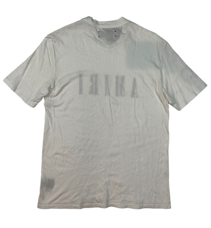 Amiri White Black Core Logo T-Shirt