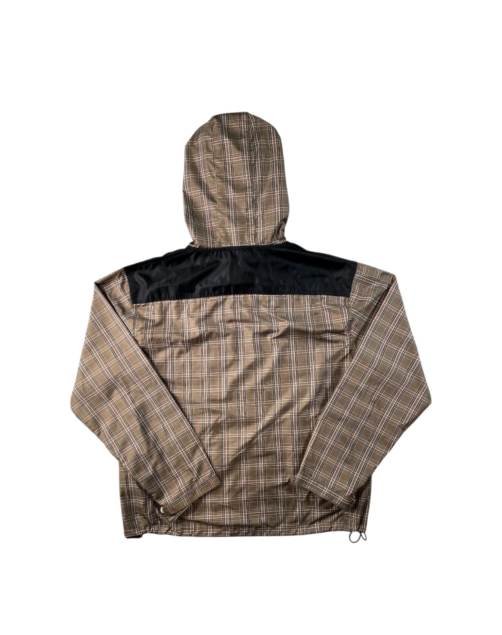 Zic Made "Plaid Monogram Windbreaker" Multicolor Jacket