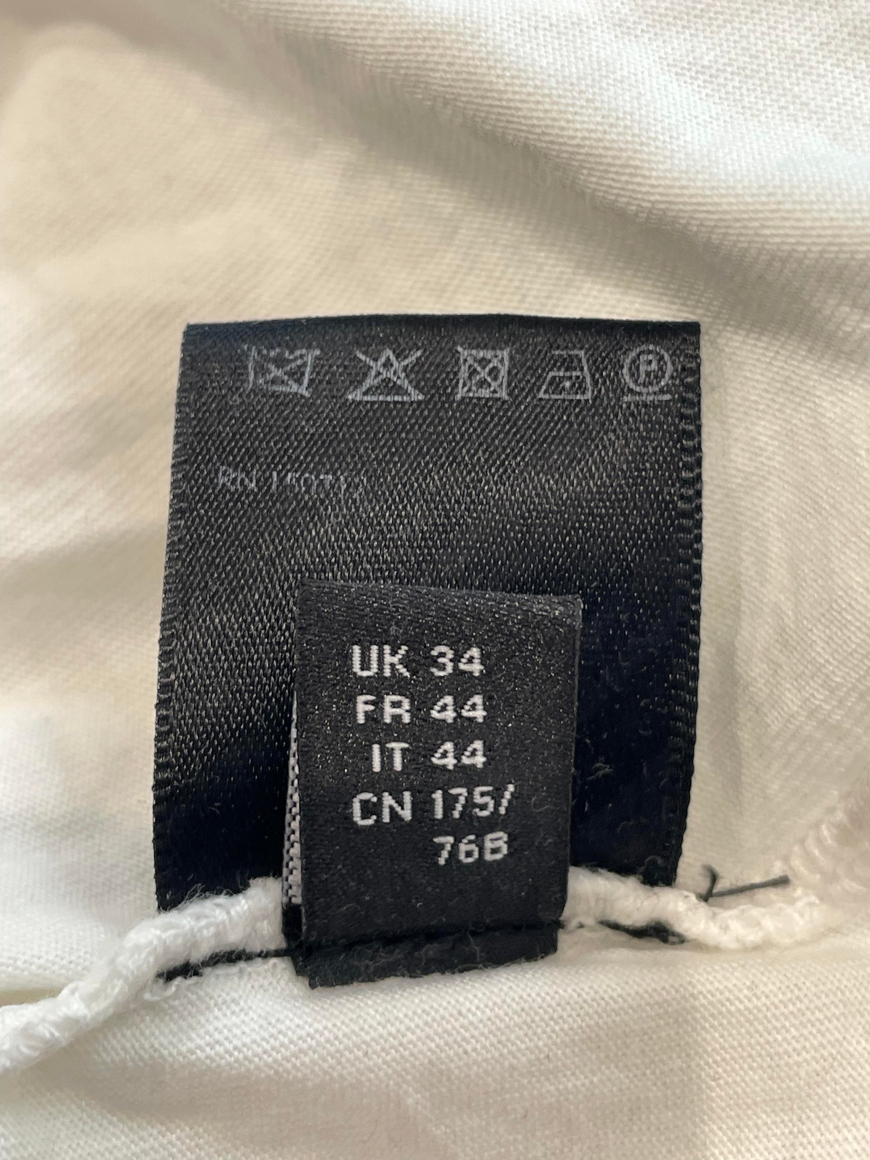 Amiri White Black Core Logo T-Shirt