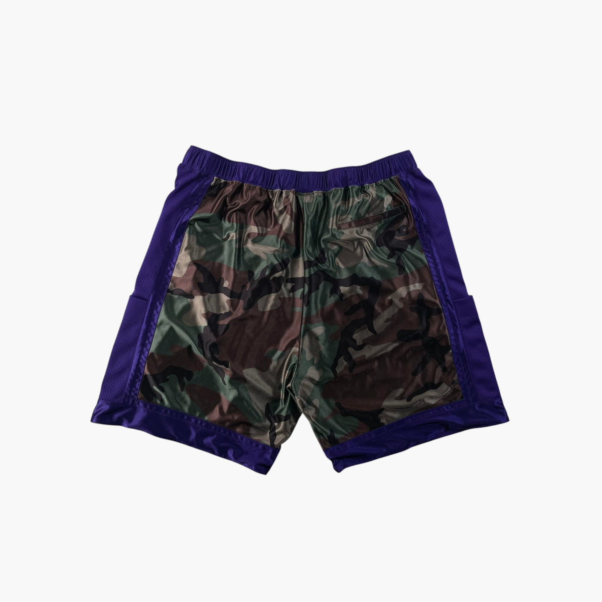Supreme Mesh Purple Camo Shorts