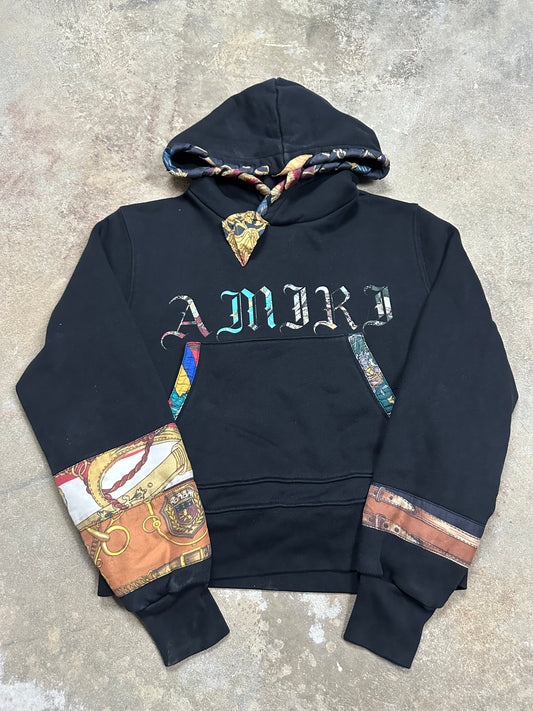 Amiri Art Patchwork Hoodie Xs Used