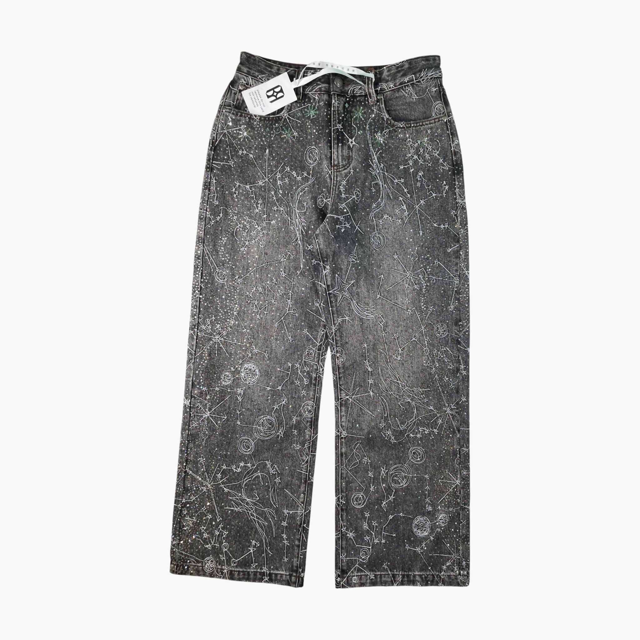 Birth Of A Royal Child Zodiac 20K Grey Jeans