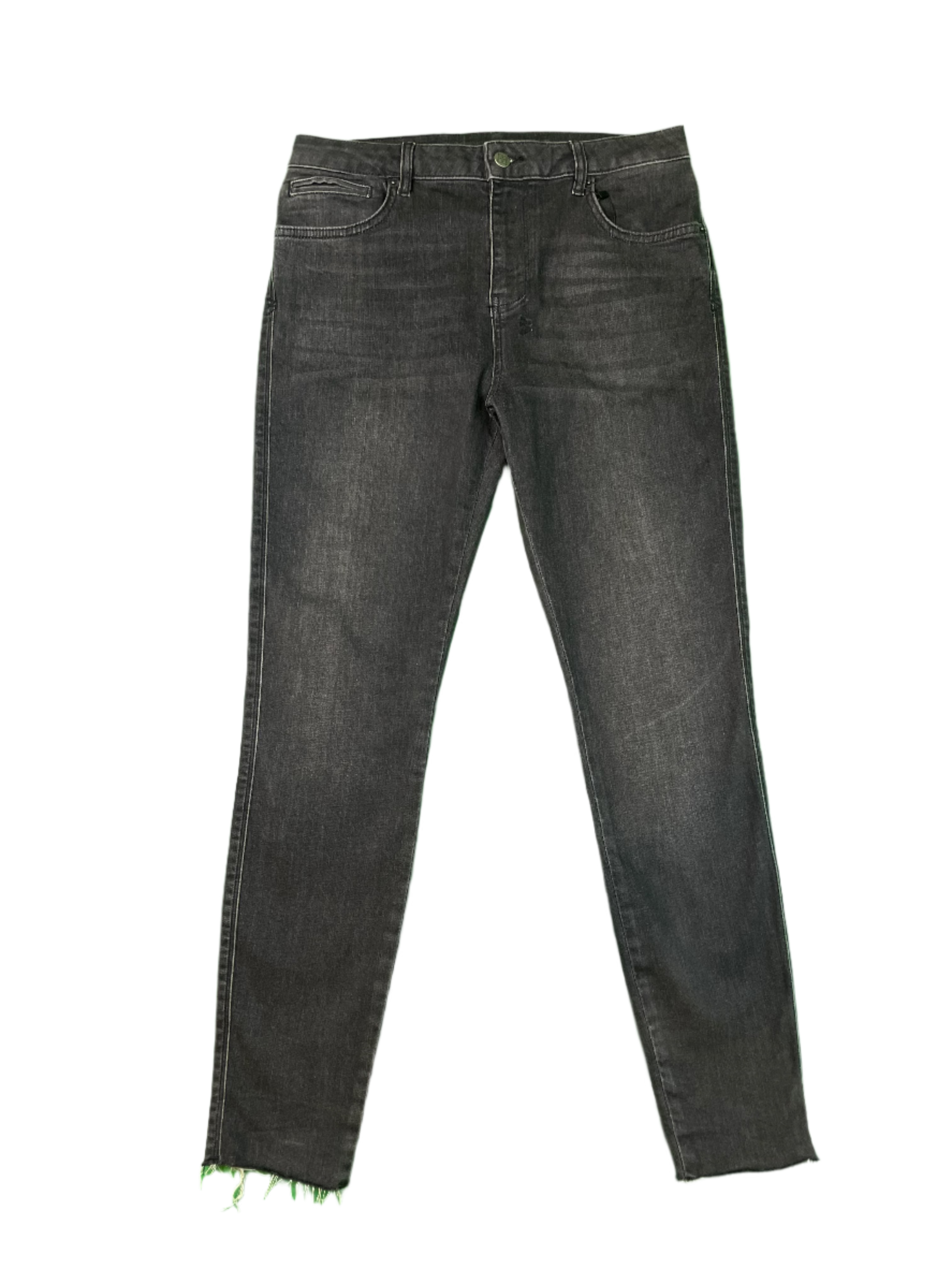 Ksubi Ripped Bottom Black Jeans