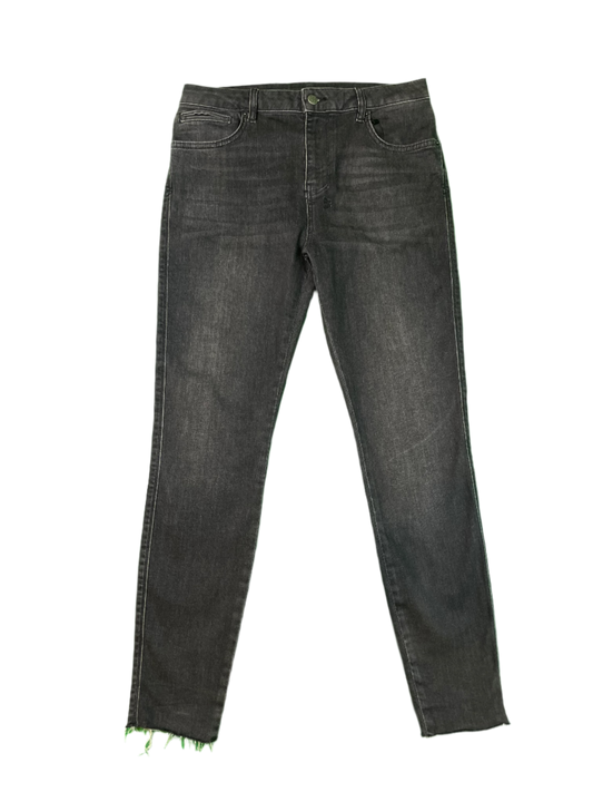 Ksubi Ripped Bottom Black Jeans