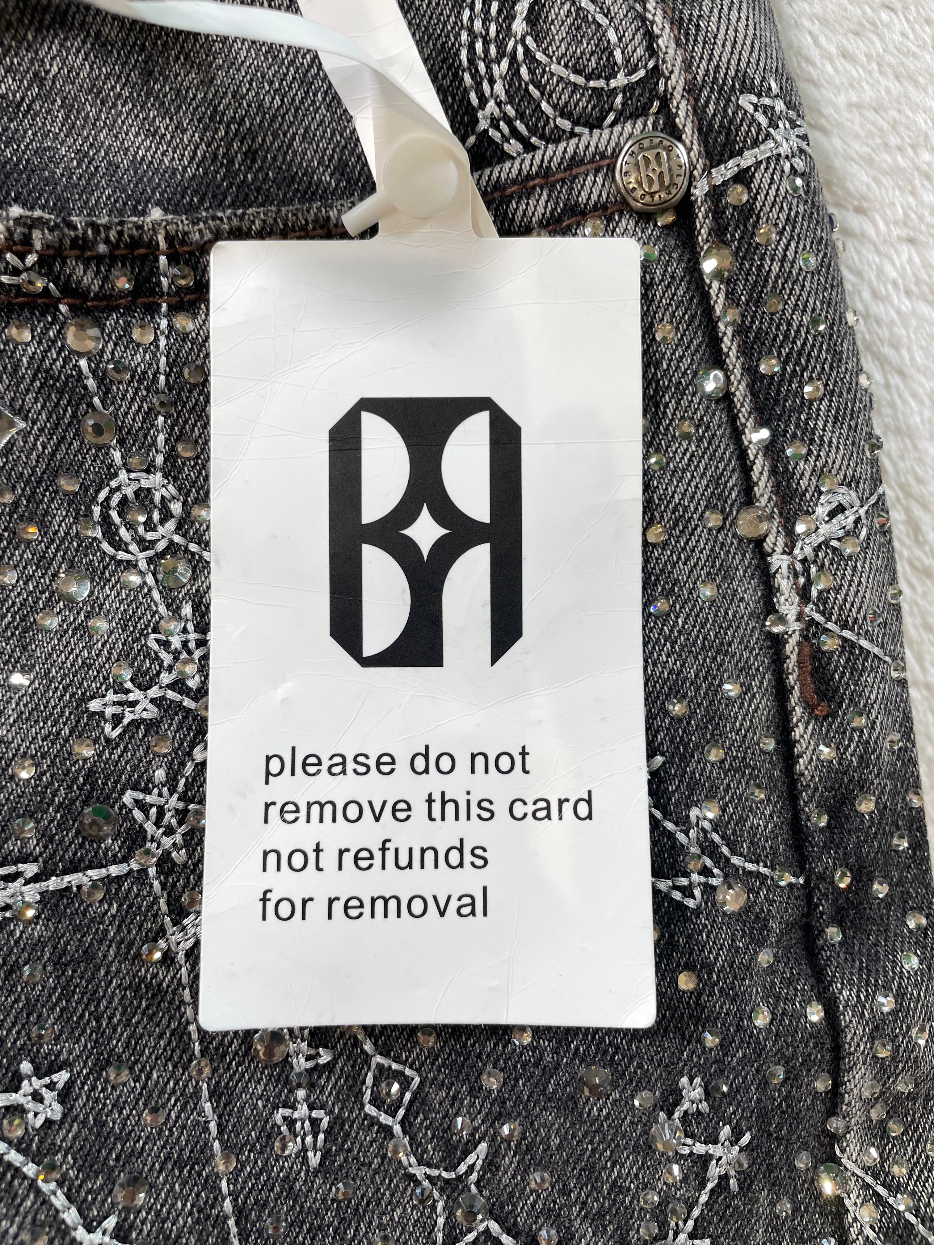 Birth Of A Royal Child Zodiac 20K Grey Jeans