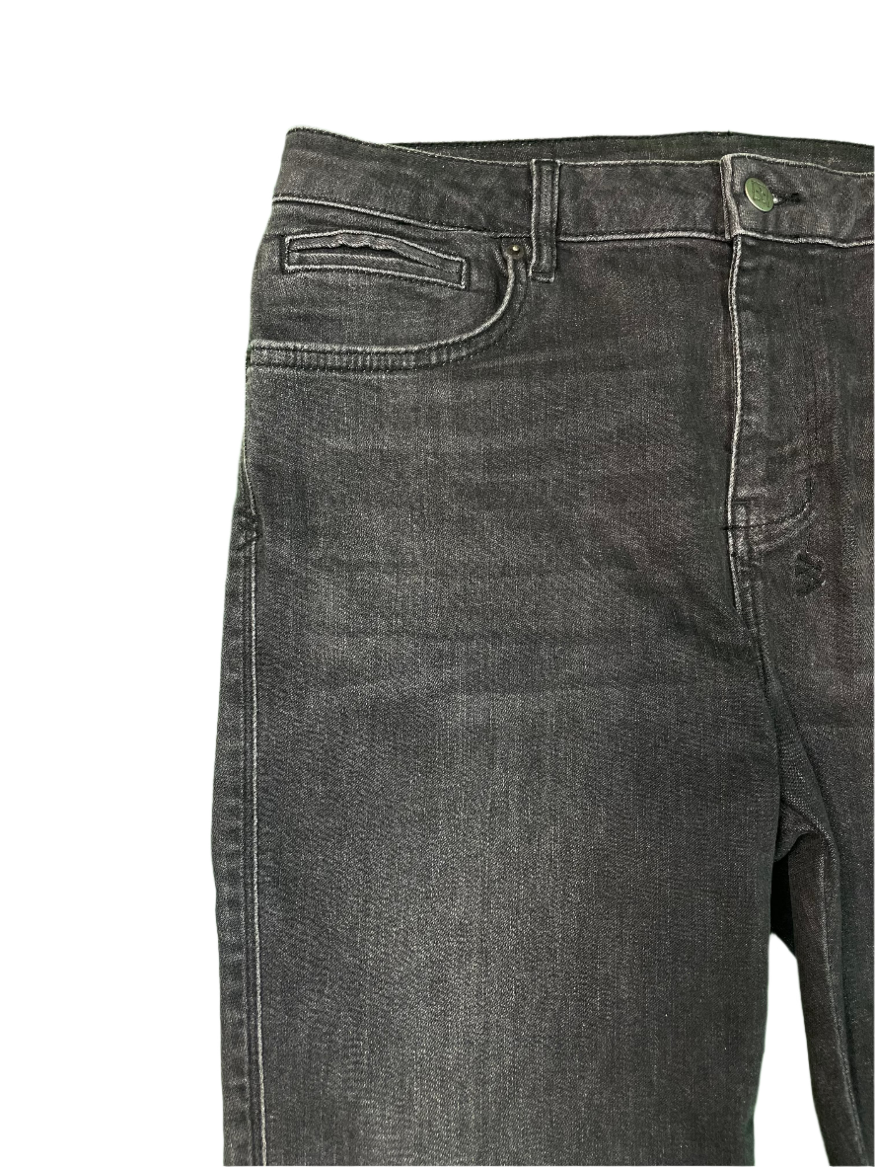 Ksubi Ripped Bottom Black Jeans