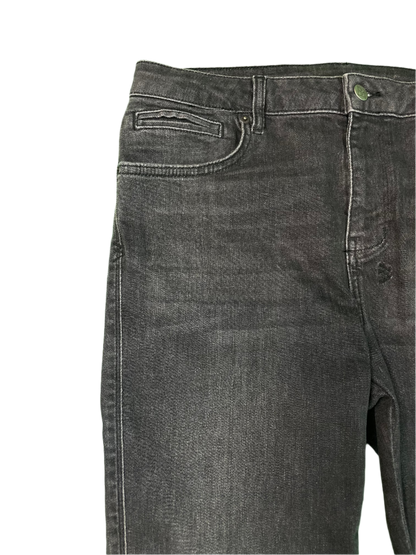Ksubi Ripped Bottom Black Jeans