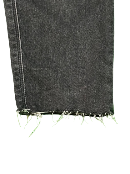 Ksubi Ripped Bottom Black Jeans