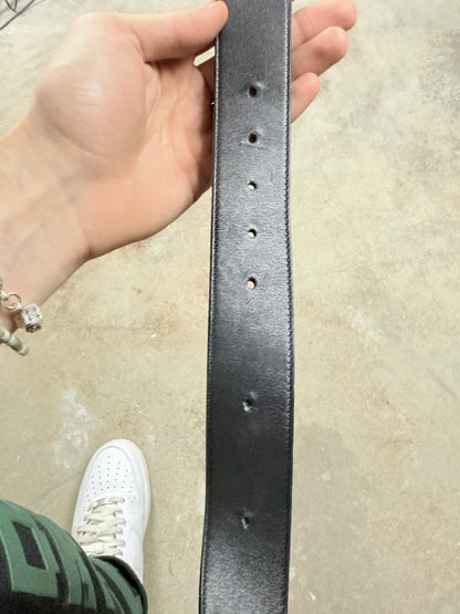 Gucci Belt Black Gold 90-36 (30-32) Used