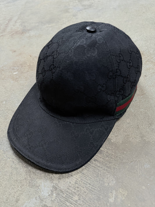 Gucci Mono Cap Black Used Medium