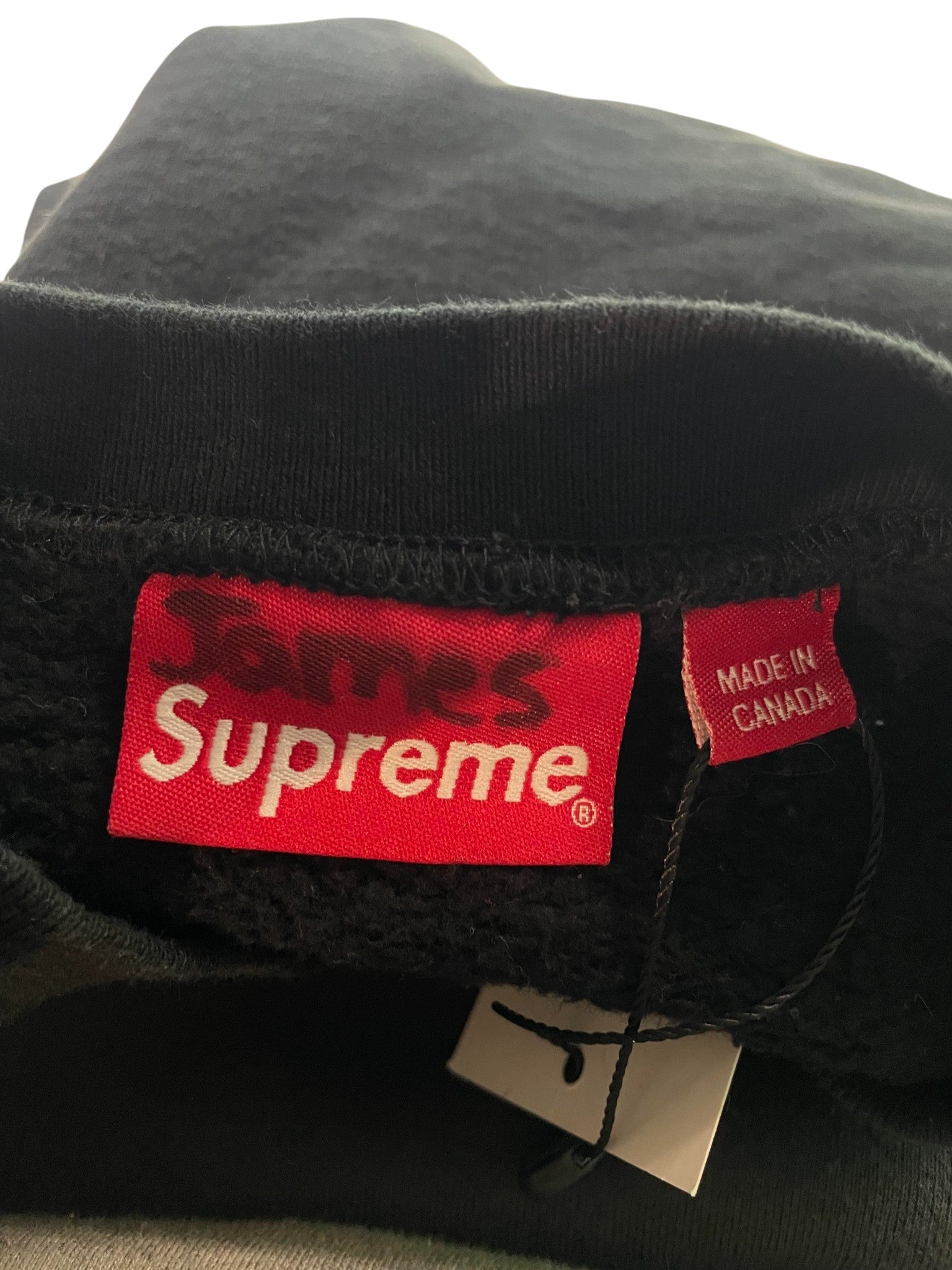 Supreme 'Dice' Black Crewneck