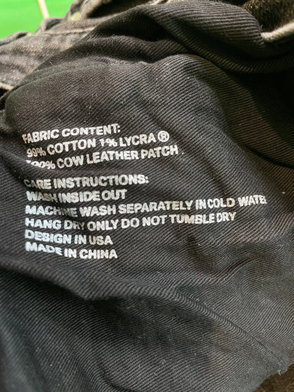 Purple Brand Knee Rip Grey Jeans