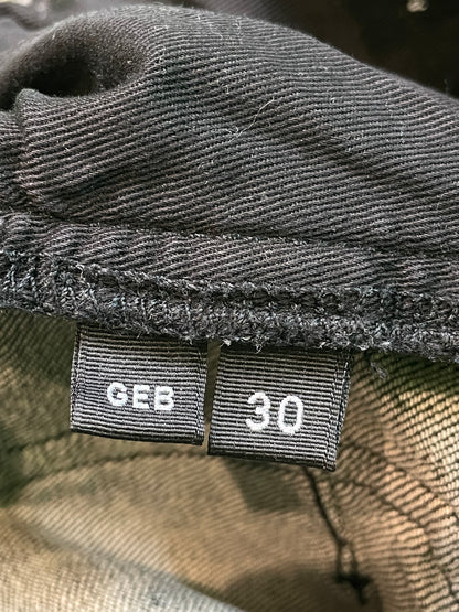 Purple Brand Knee Rip Grey Jeans