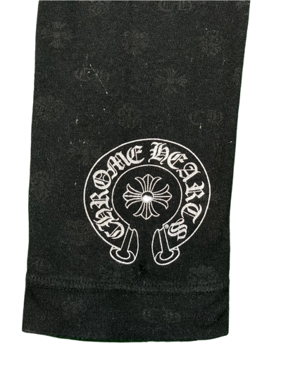 Chrome Hearts Monogram Black Leggings